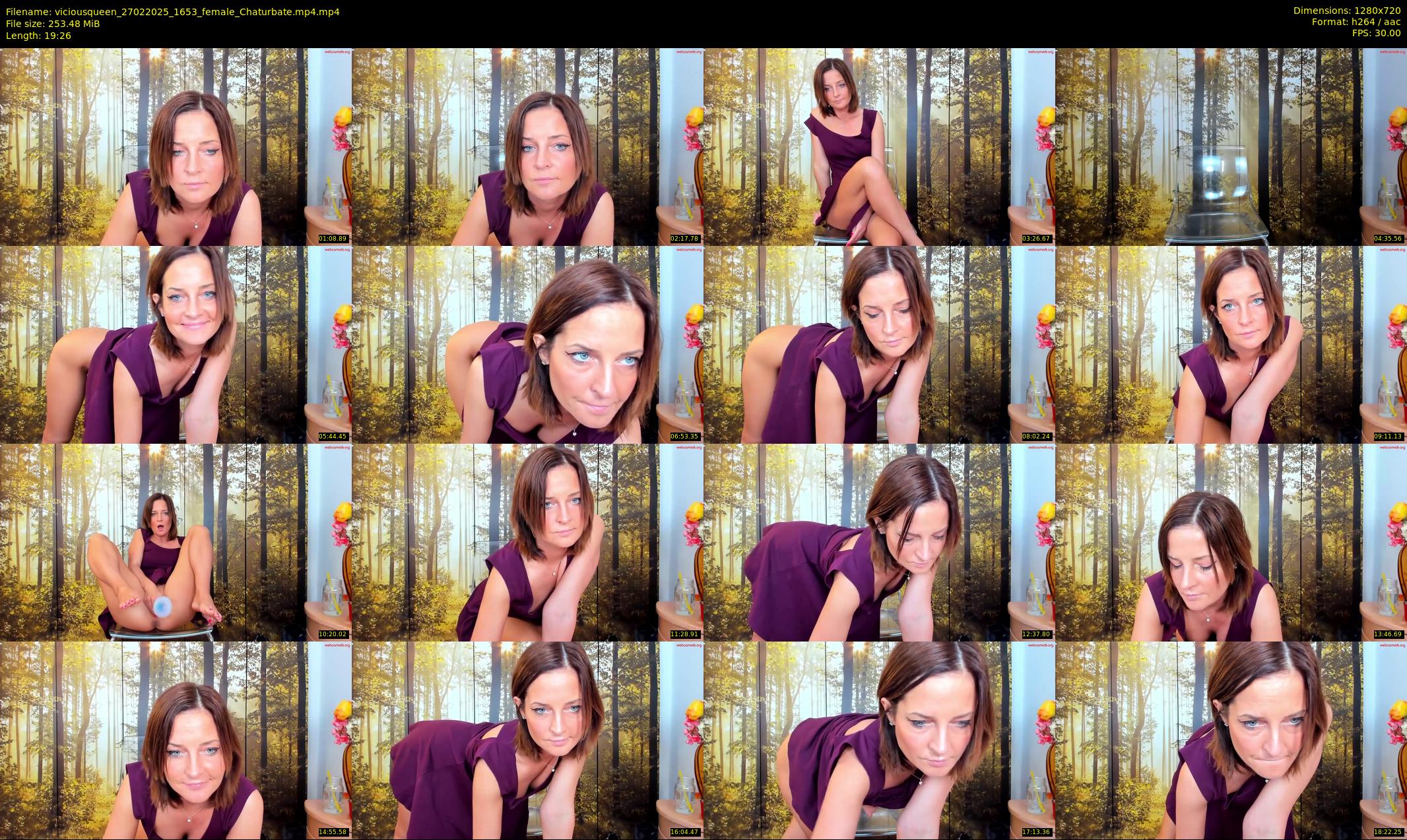 viciousqueen — 20 minute Chaturbate female cam show recording, 720p, Feb 27, 2025