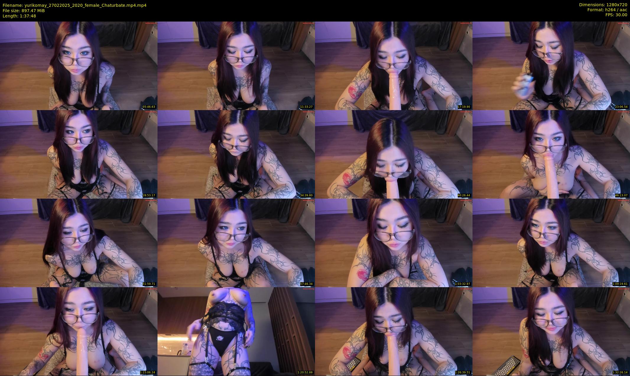 yurikomay — 98 minute Chaturbate female cam show recording, 720p, Feb 27, 2025