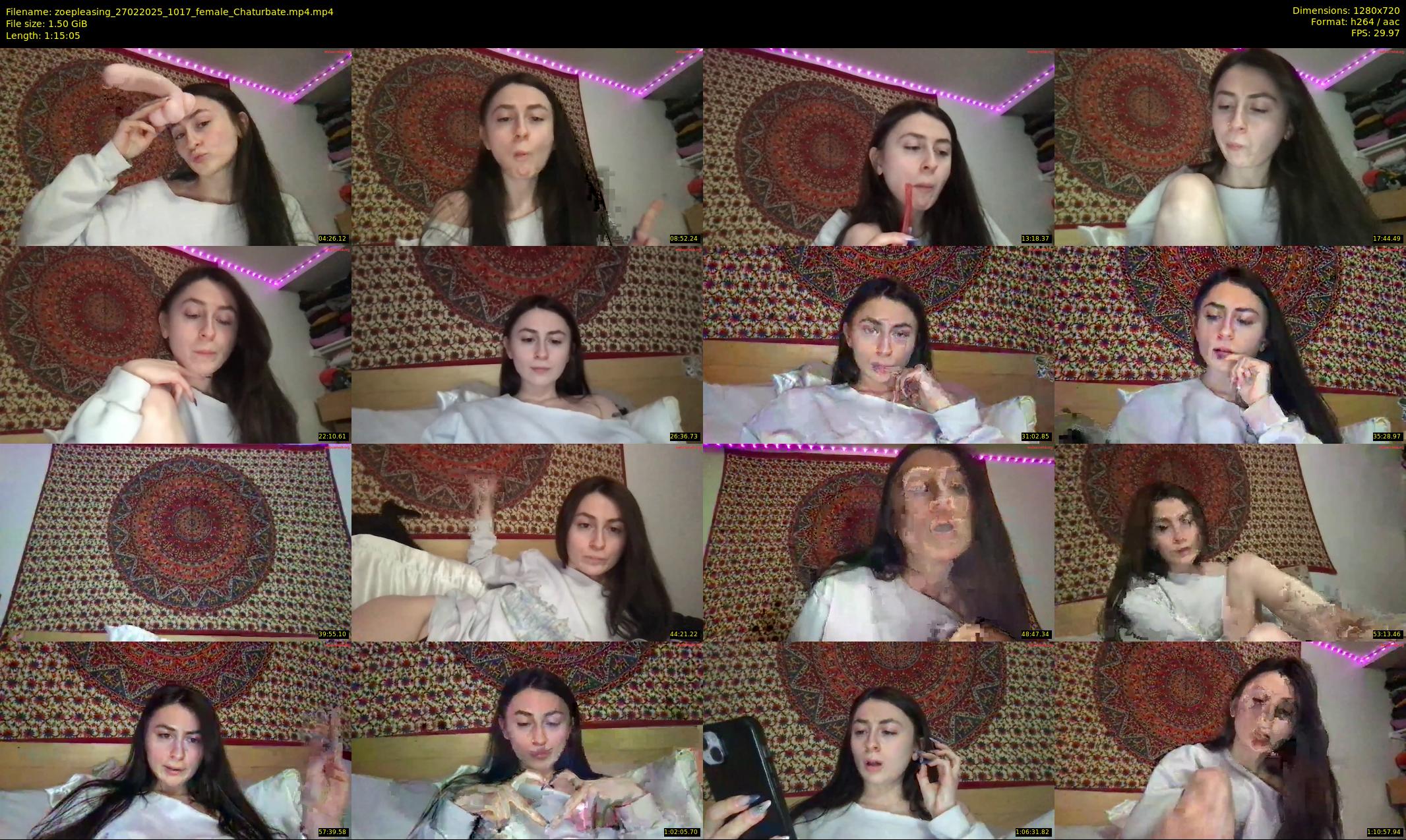zoepleasing — 76 minute Chaturbate female cam show recording, 720p, Feb 27, 2025