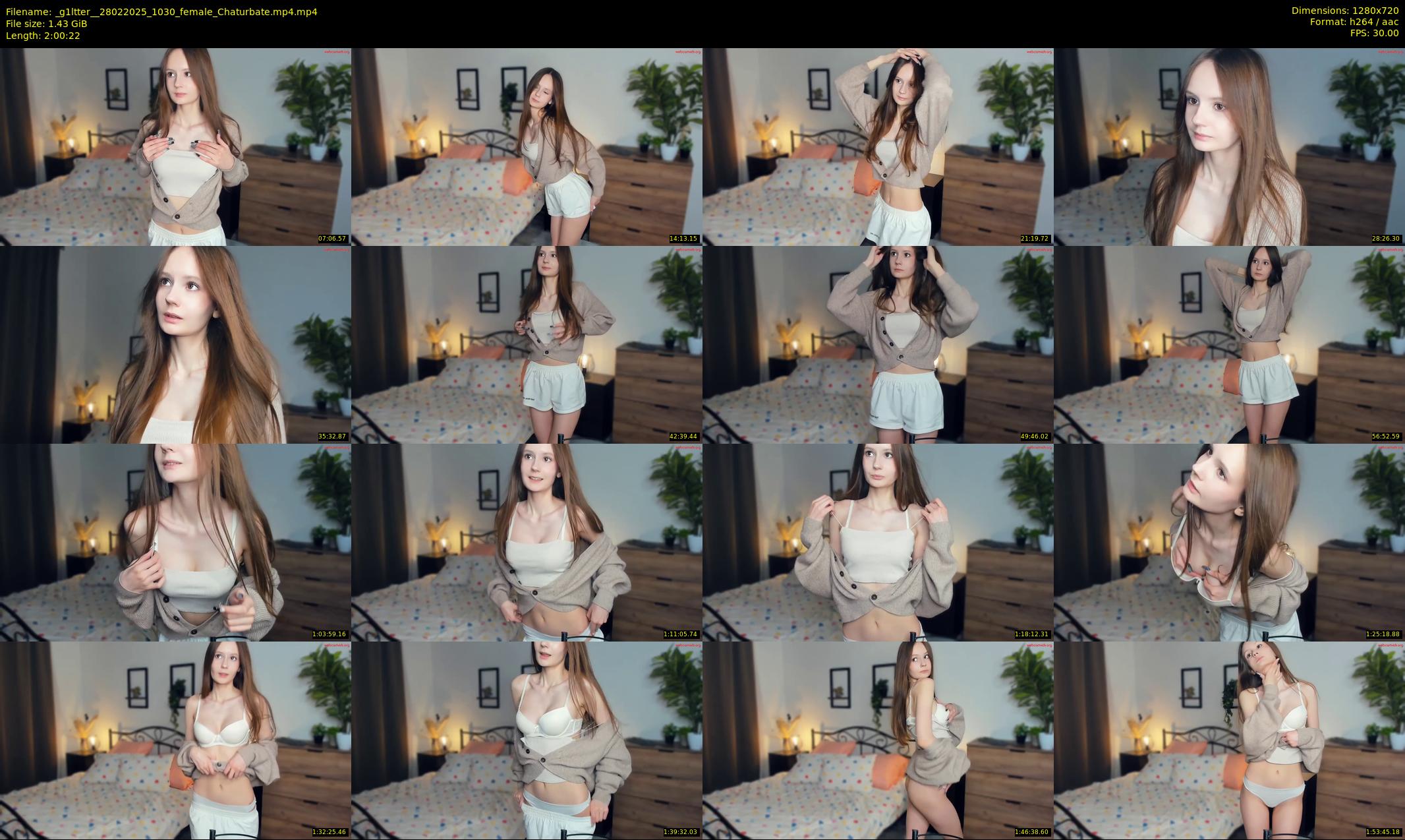 _g1ltter_ — 121 minute Chaturbate female cam show recording, 720p, Feb 28, 2025