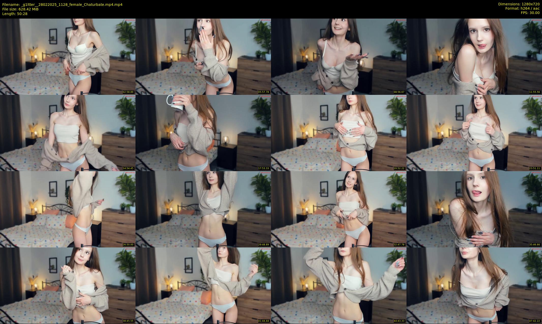 _g1ltter_ — 51 minute Chaturbate female cam show recording, 720p, Feb 28, 2025