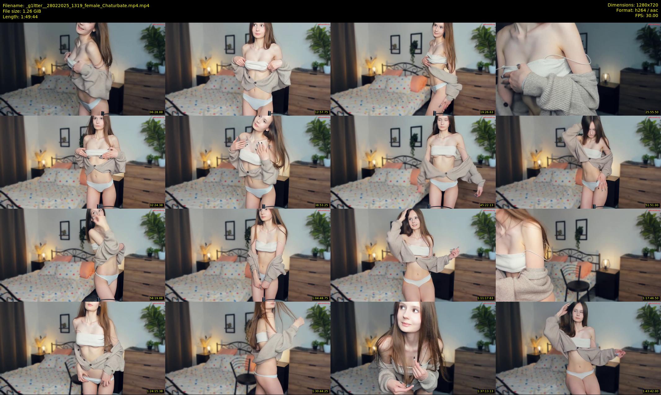 _g1ltter_ — 110 minute Chaturbate female cam show recording, 720p, Feb 28, 2025