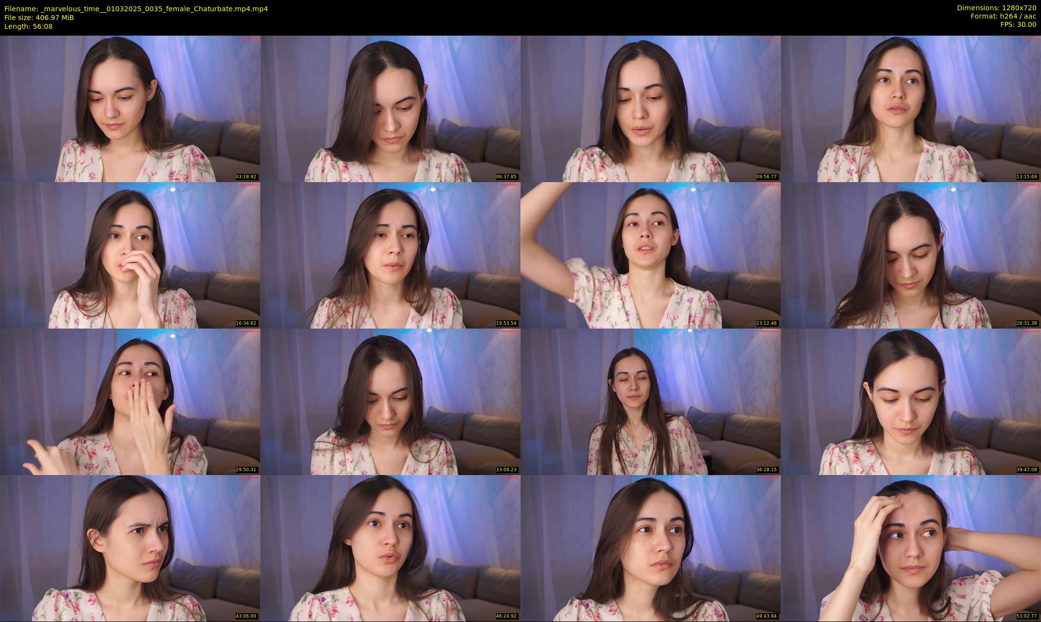 _marvelous_time_ — 57 minute Chaturbate female cam show recording, 720p, Mar 1, 2025