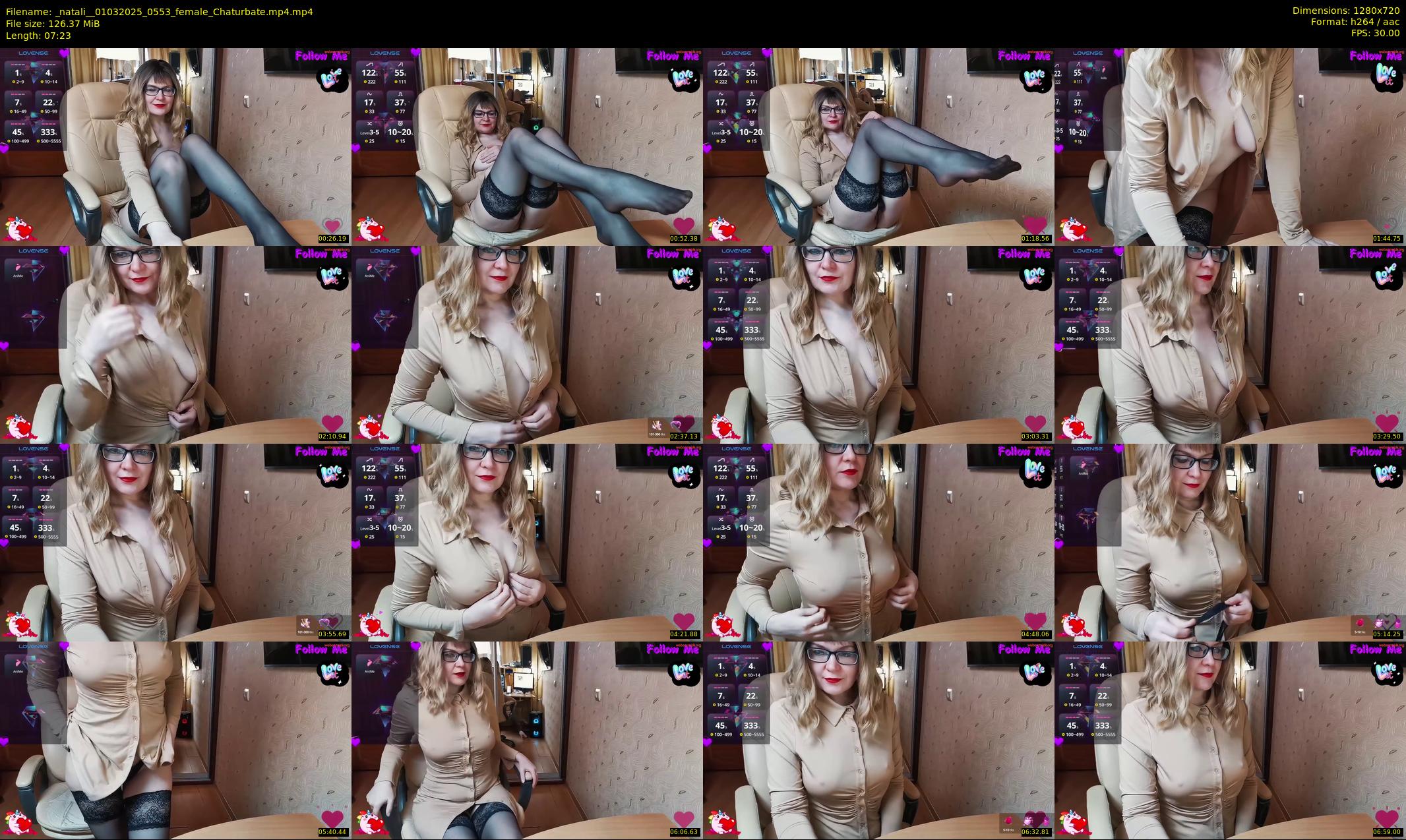 _natali_ — 8 minute Chaturbate female cam show recording, 720p, Mar 1, 2025