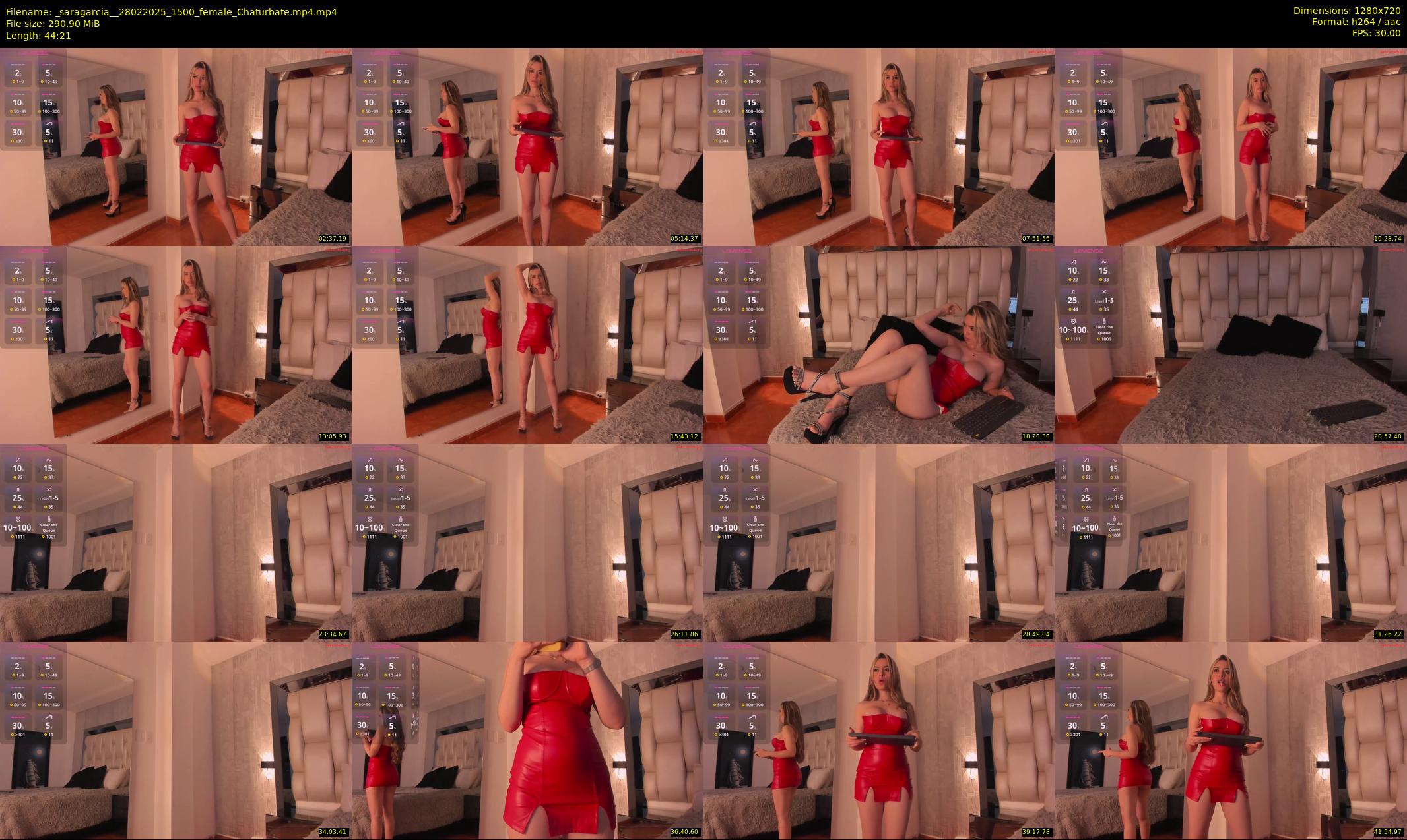_saragarcia_ — 45 minute Chaturbate female cam show recording, 720p, Feb 28, 2025