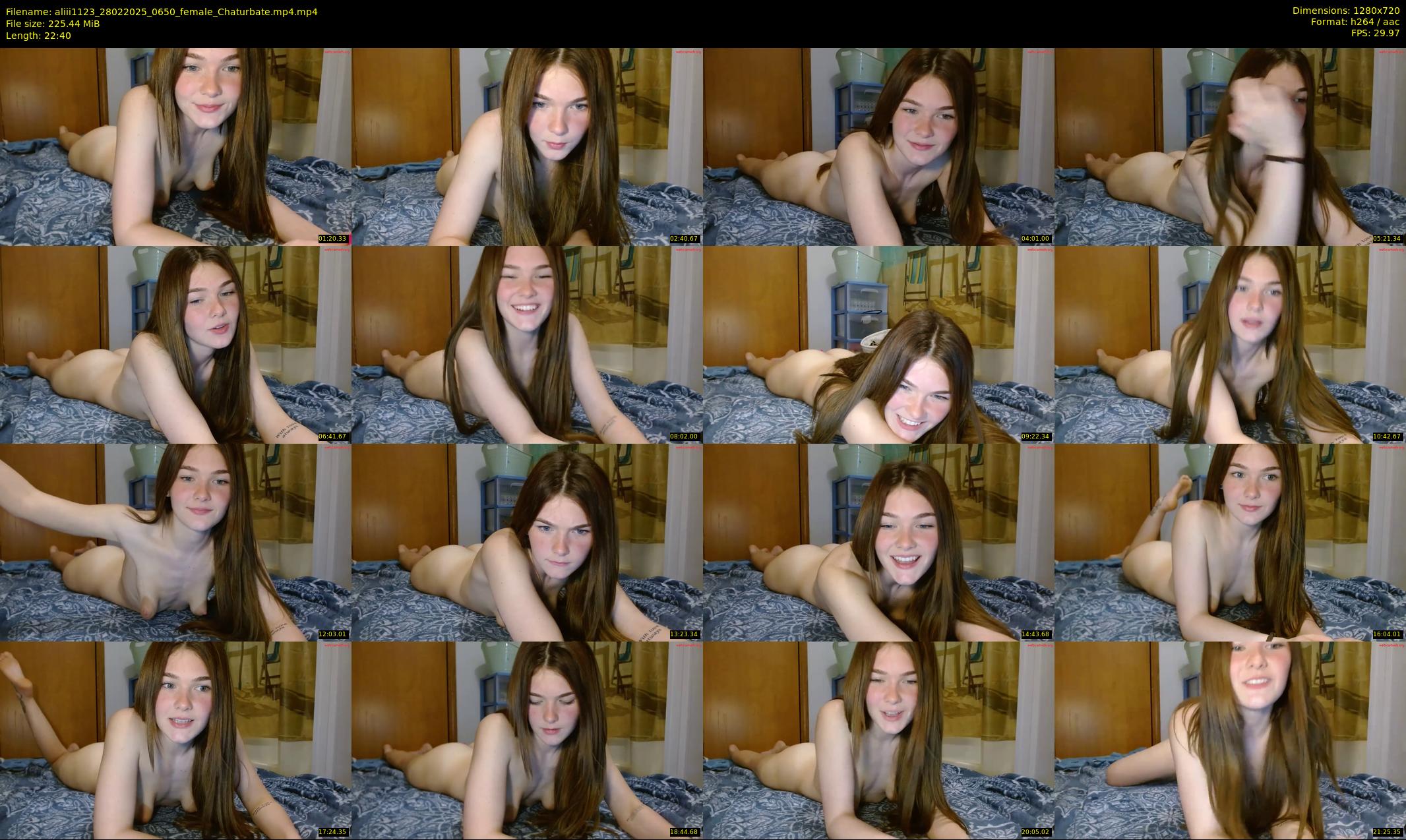 aliii1123 — 23 minute Chaturbate female cam show recording, 720p, Feb 28, 2025
