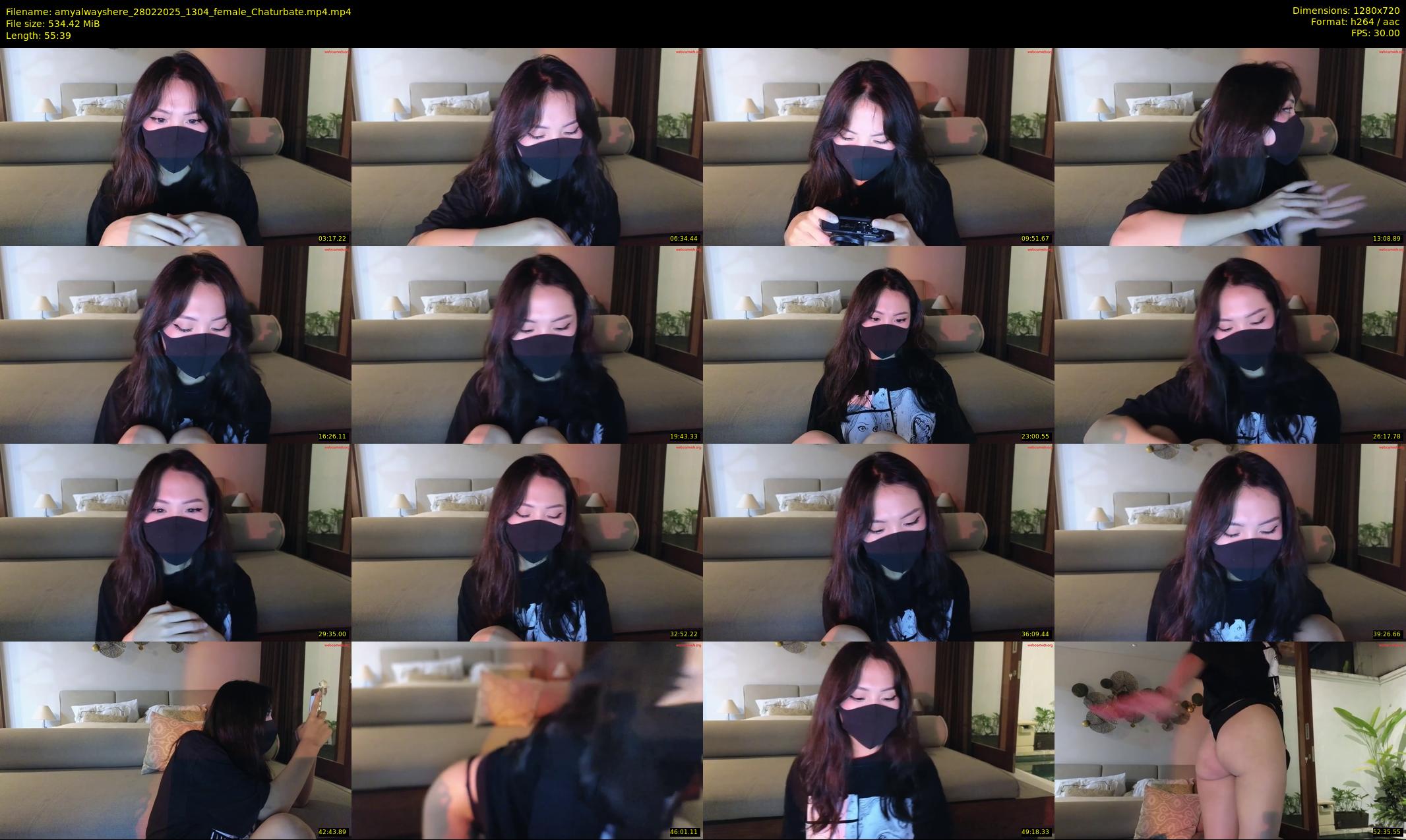 amyalwayshere — 56 minute Chaturbate female cam show recording, 720p, Feb 28, 2025