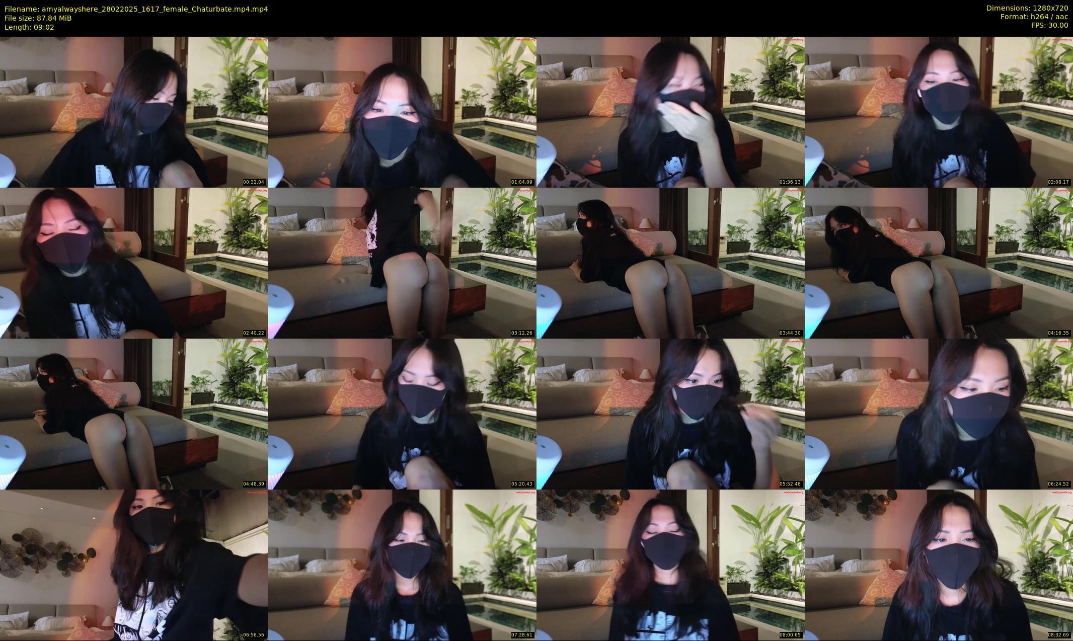 amyalwayshere — 10 minute Chaturbate female cam show recording, 720p, Feb 28, 2025