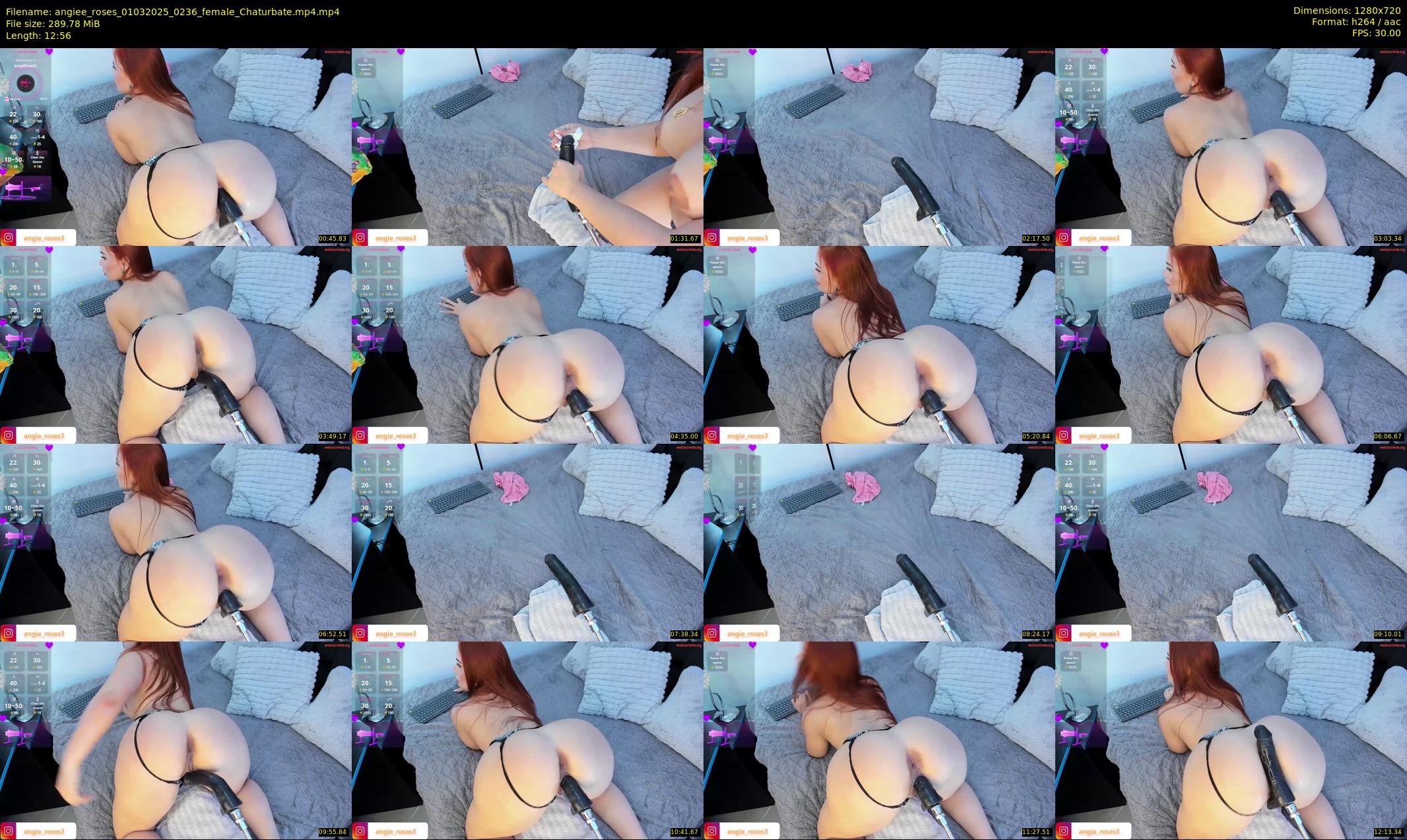 angiee_roses — 13 minute Chaturbate female cam show recording, 720p, Mar 1, 2025