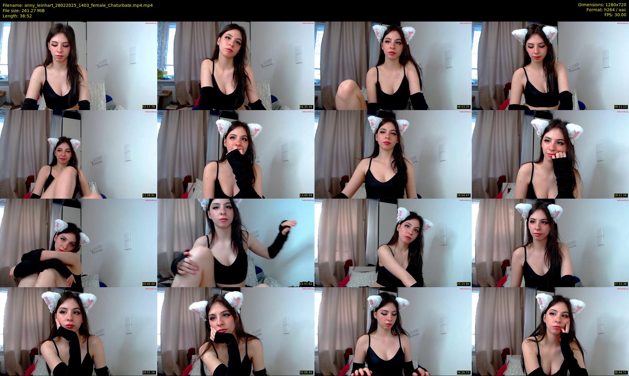 anny_leinhart — 39 minute Chaturbate female cam show recording, 720p, Feb 28, 2025