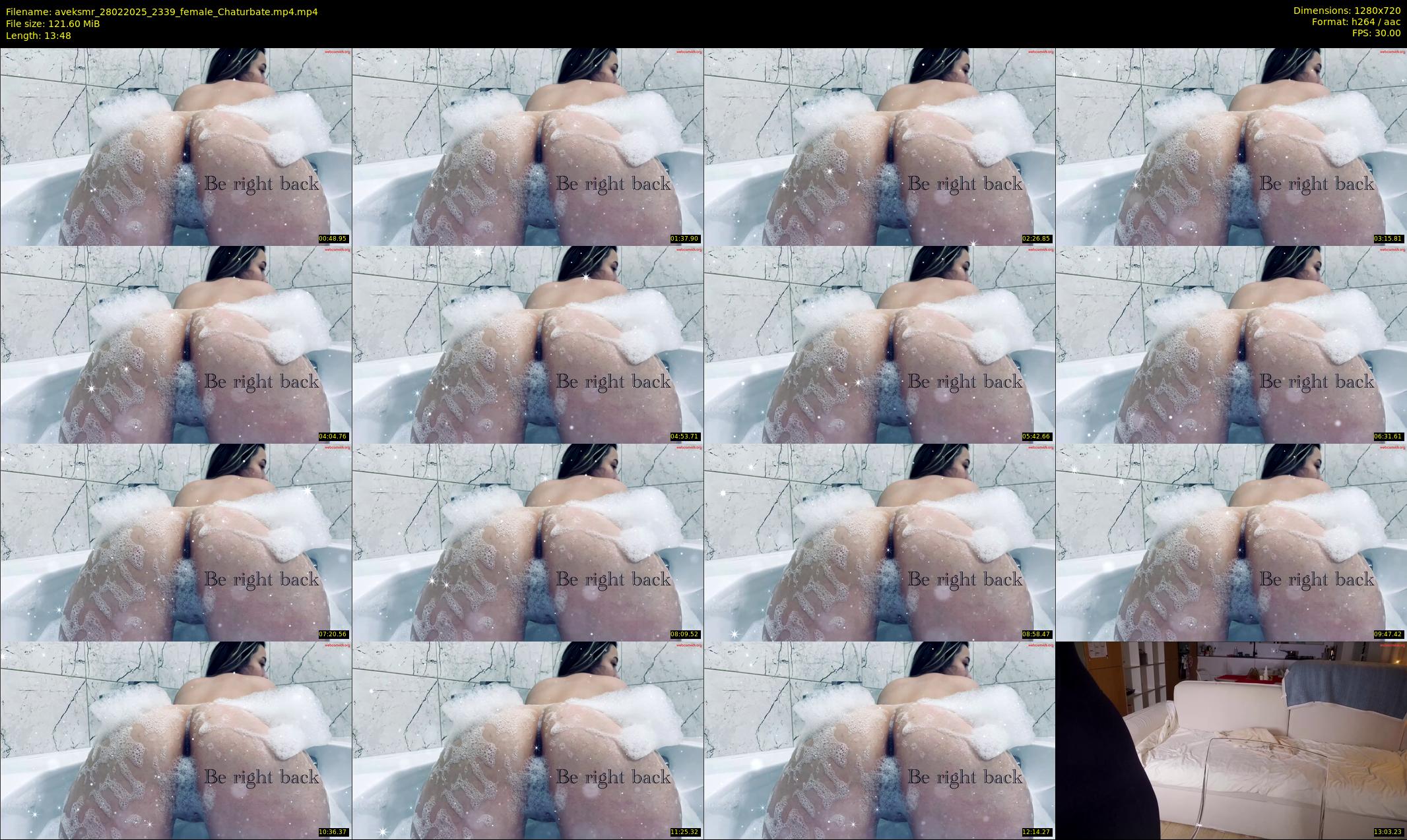 aveksmr — 14 minute Chaturbate couple cam show recording, 720p, Feb 28, 2025