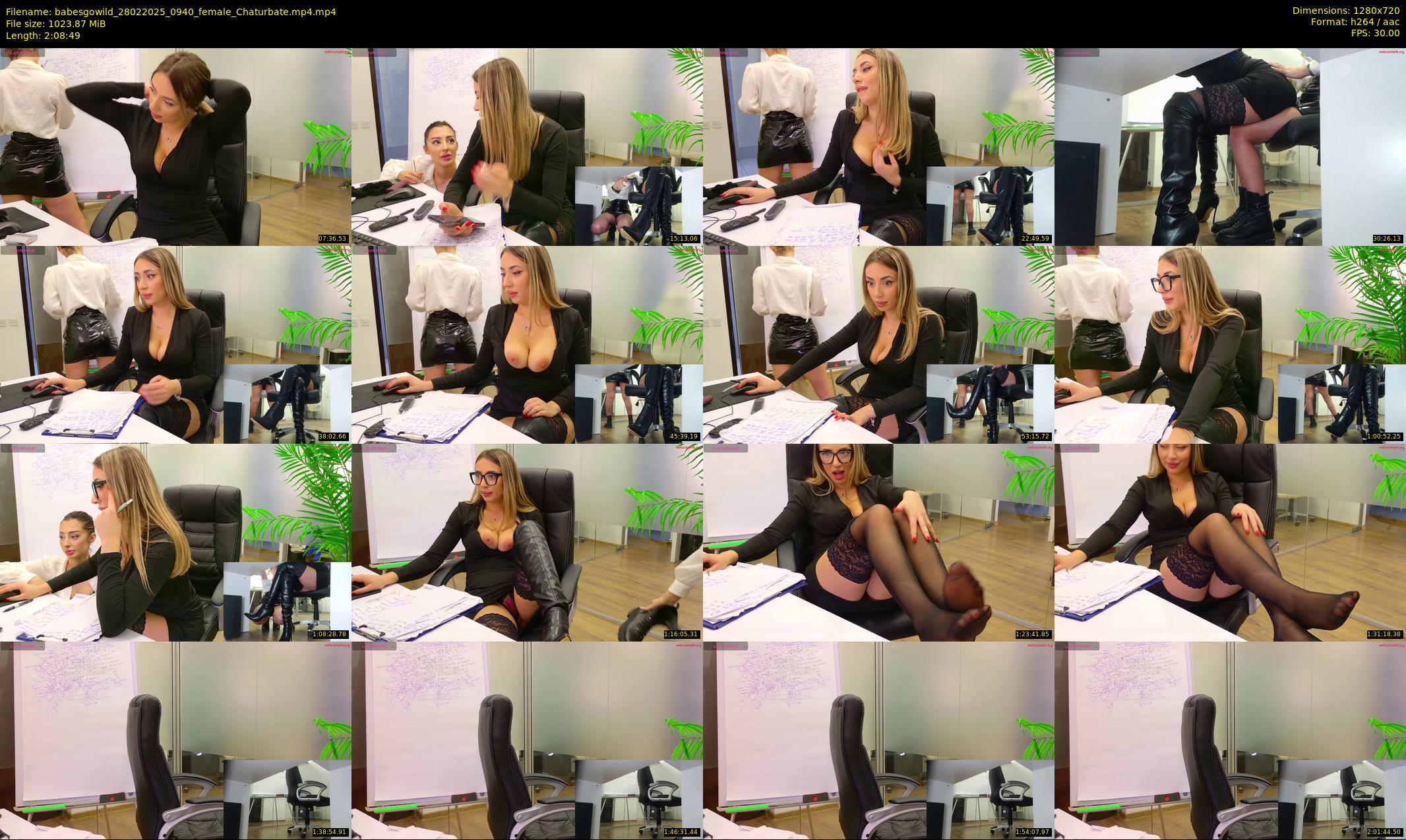 babesgowild — 129 minute Chaturbate couple cam show recording, 720p, Feb 28, 2025