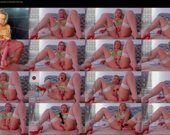 bed_star — 52 minute Chaturbate female cam show recording, 720p, Feb 28, 2025