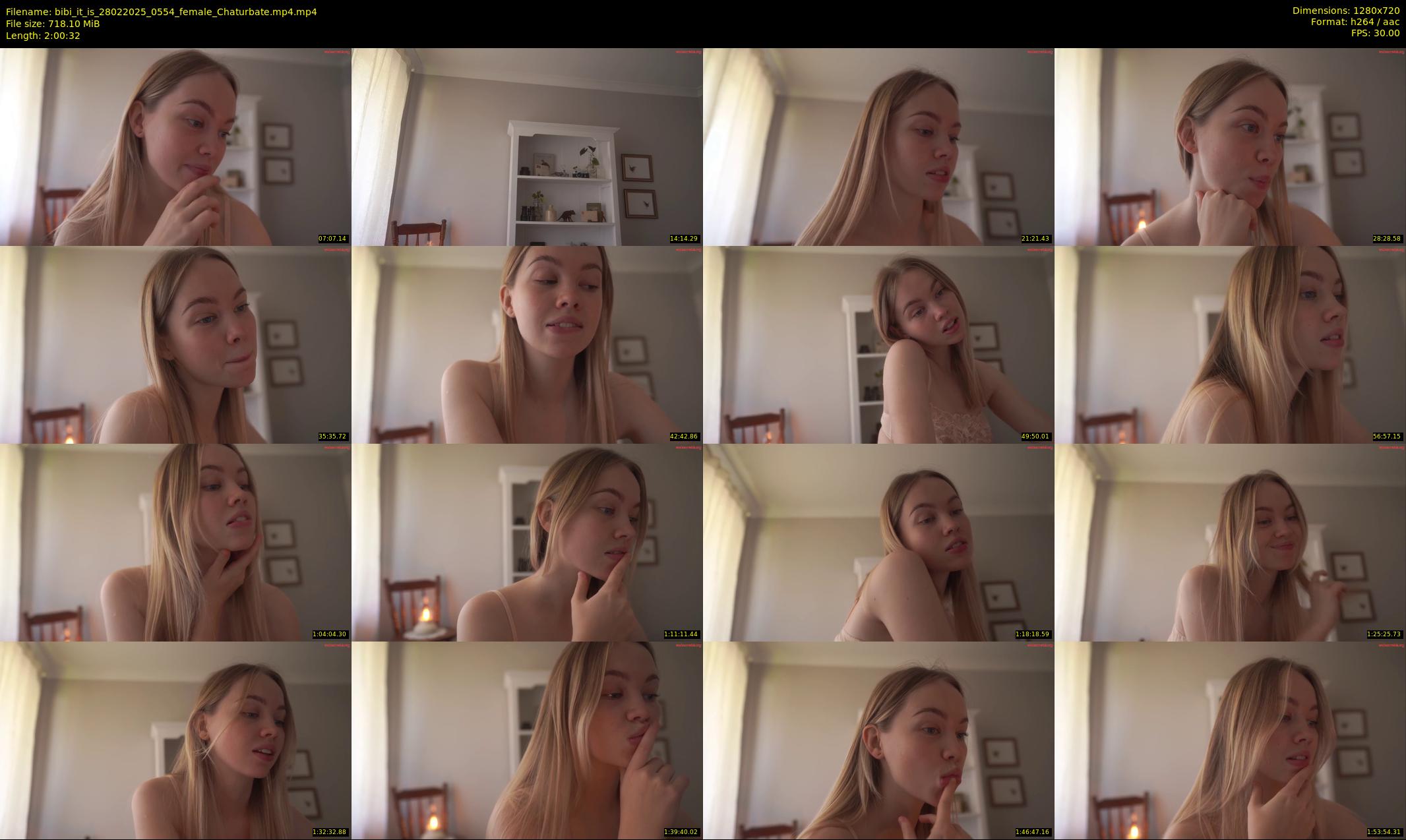 bibi_it_is — 121 minute Chaturbate female cam show recording, 720p, Feb 28, 2025