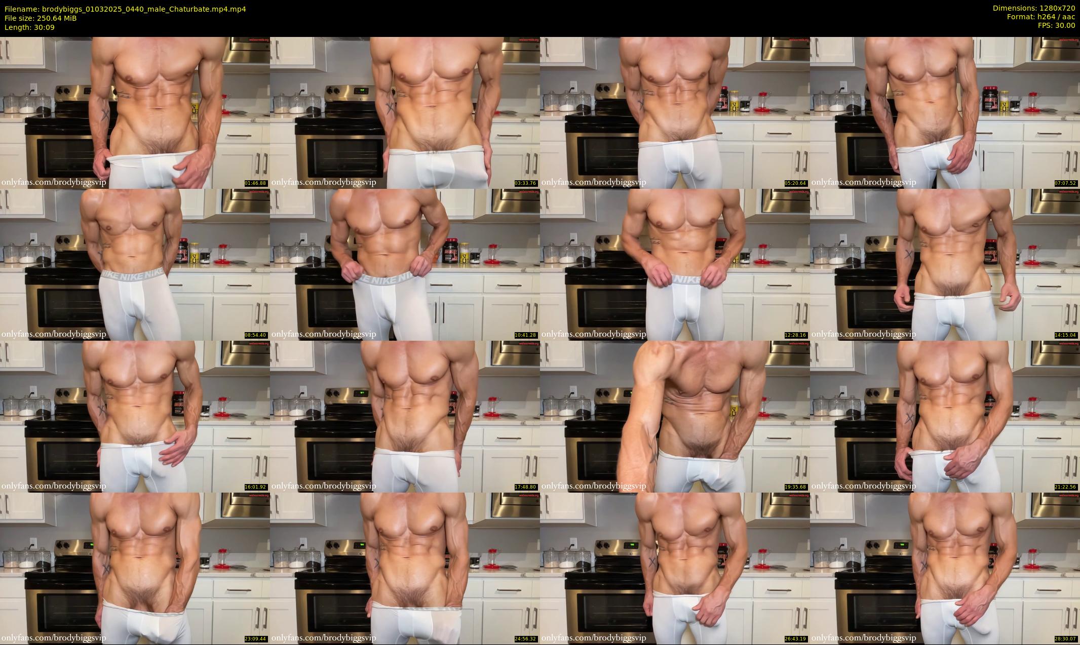 brodybiggs — 31 minute Chaturbate male cam show recording, 720p, Mar 1, 2025