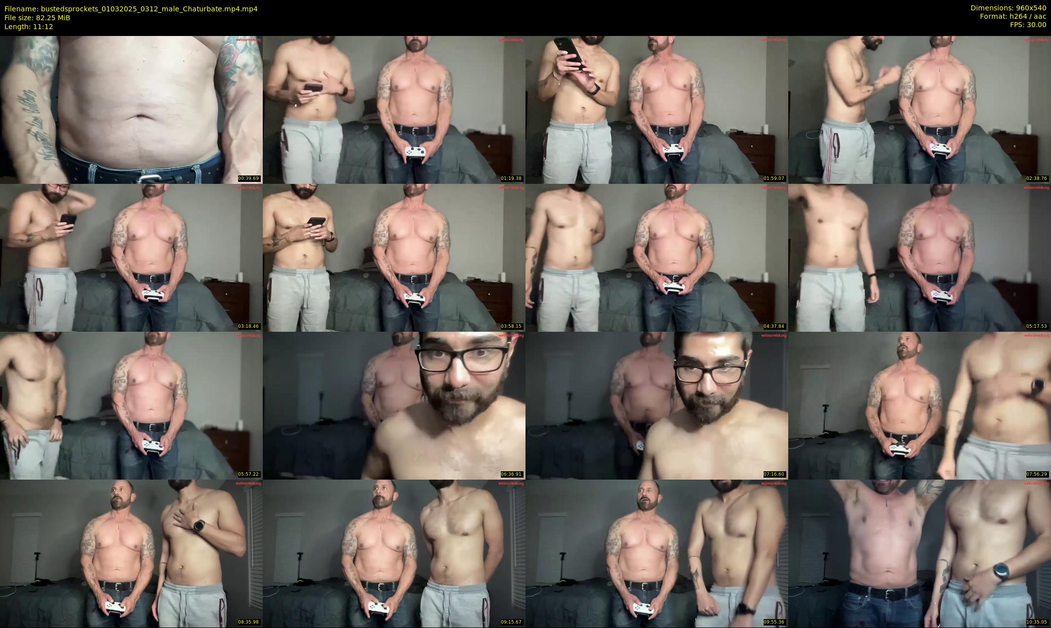 bustedsprockets — 12 minute Chaturbate male cam show recording, 480p, Mar 1, 2025