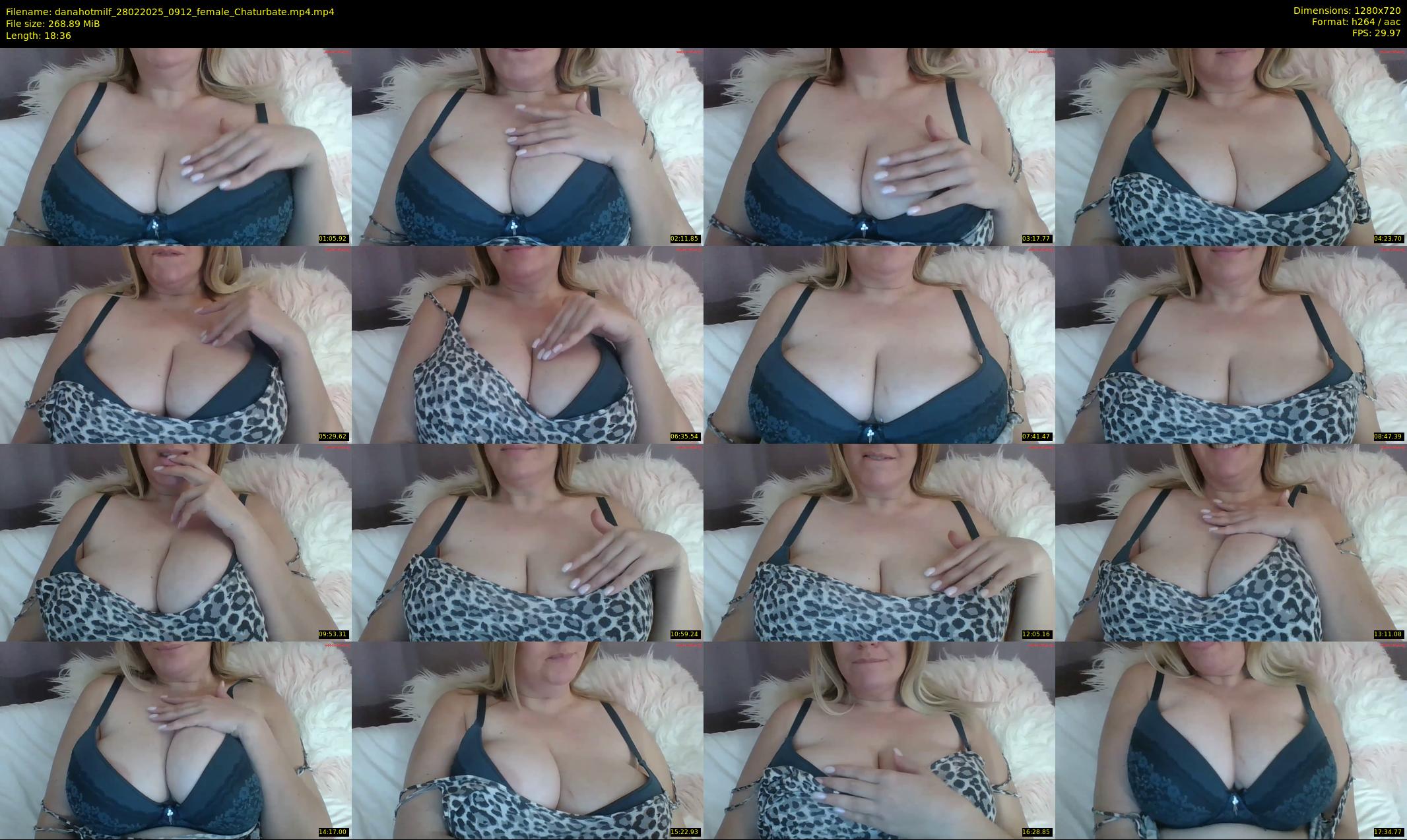 danahotmilf — 19 minute Chaturbate female cam show recording, 720p, Feb 28, 2025