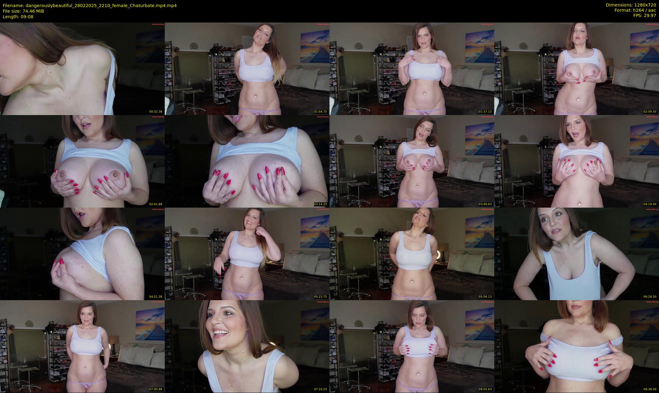 dangerouslybeautiful — 10 minute Chaturbate female cam show recording, 720p, Feb 28, 2025