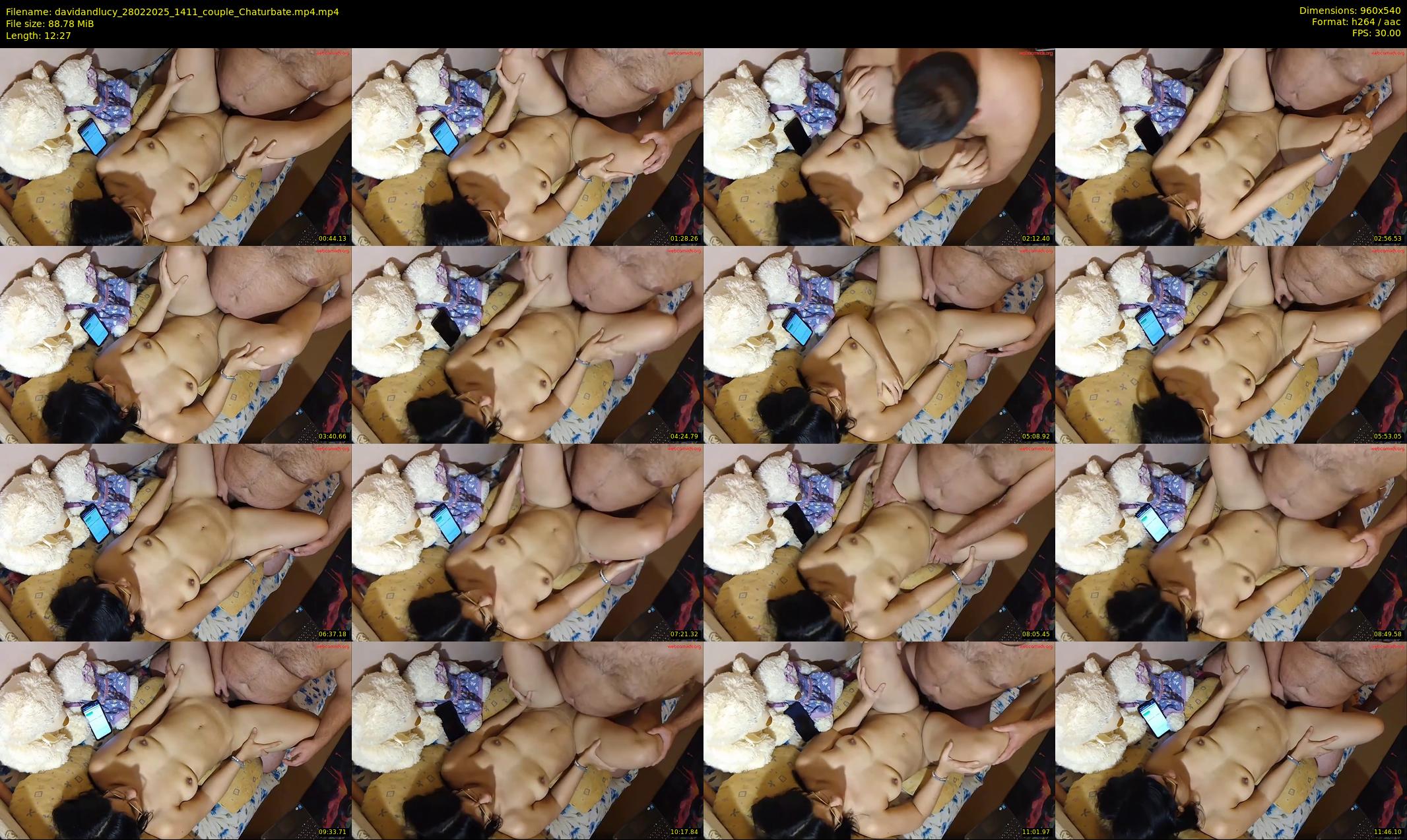 davidandlucy — 13 minute Chaturbate couple cam show recording, 480p, Feb 28, 2025