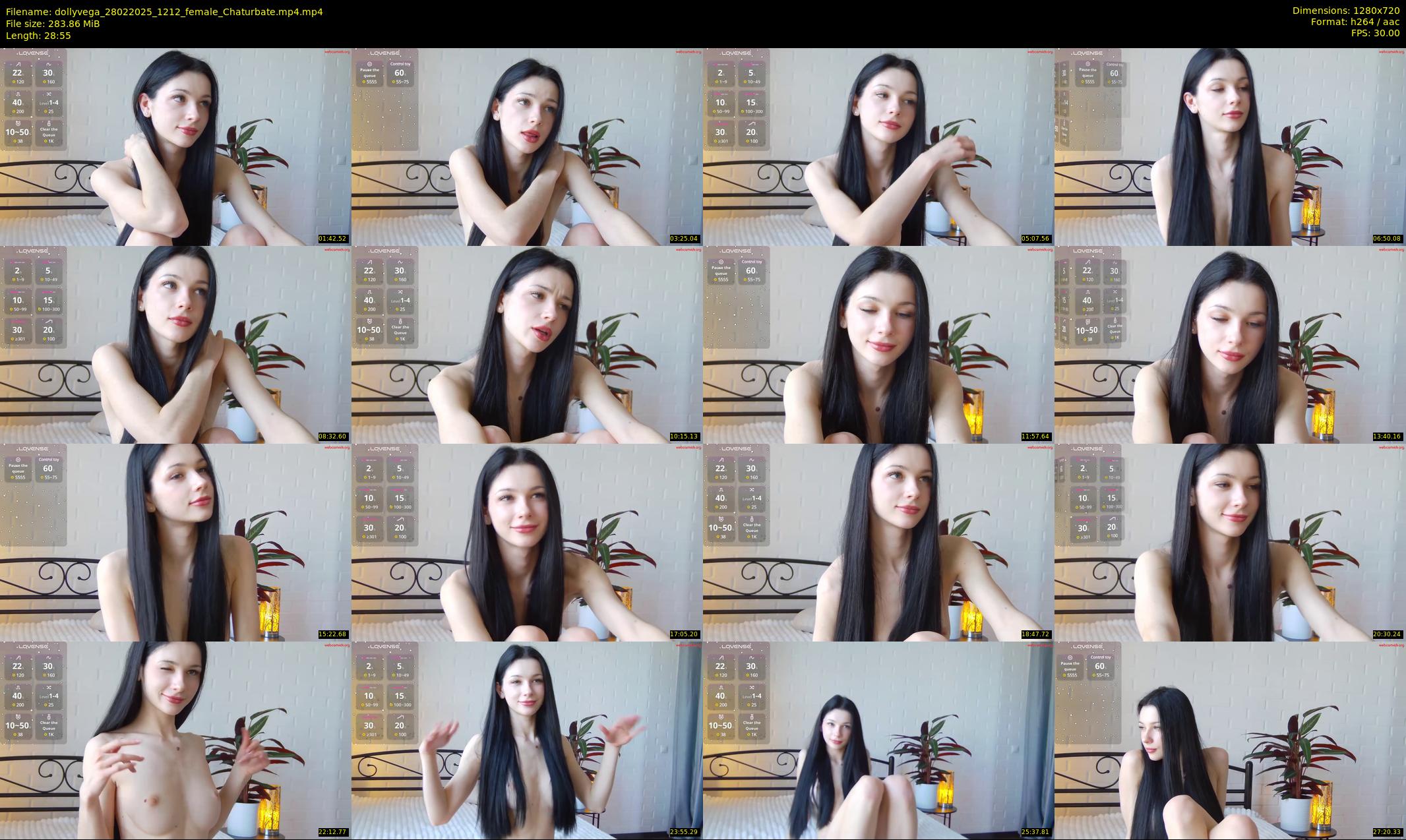 dollyvega — 29 minute Chaturbate female cam show recording, 720p, Feb 28, 2025
