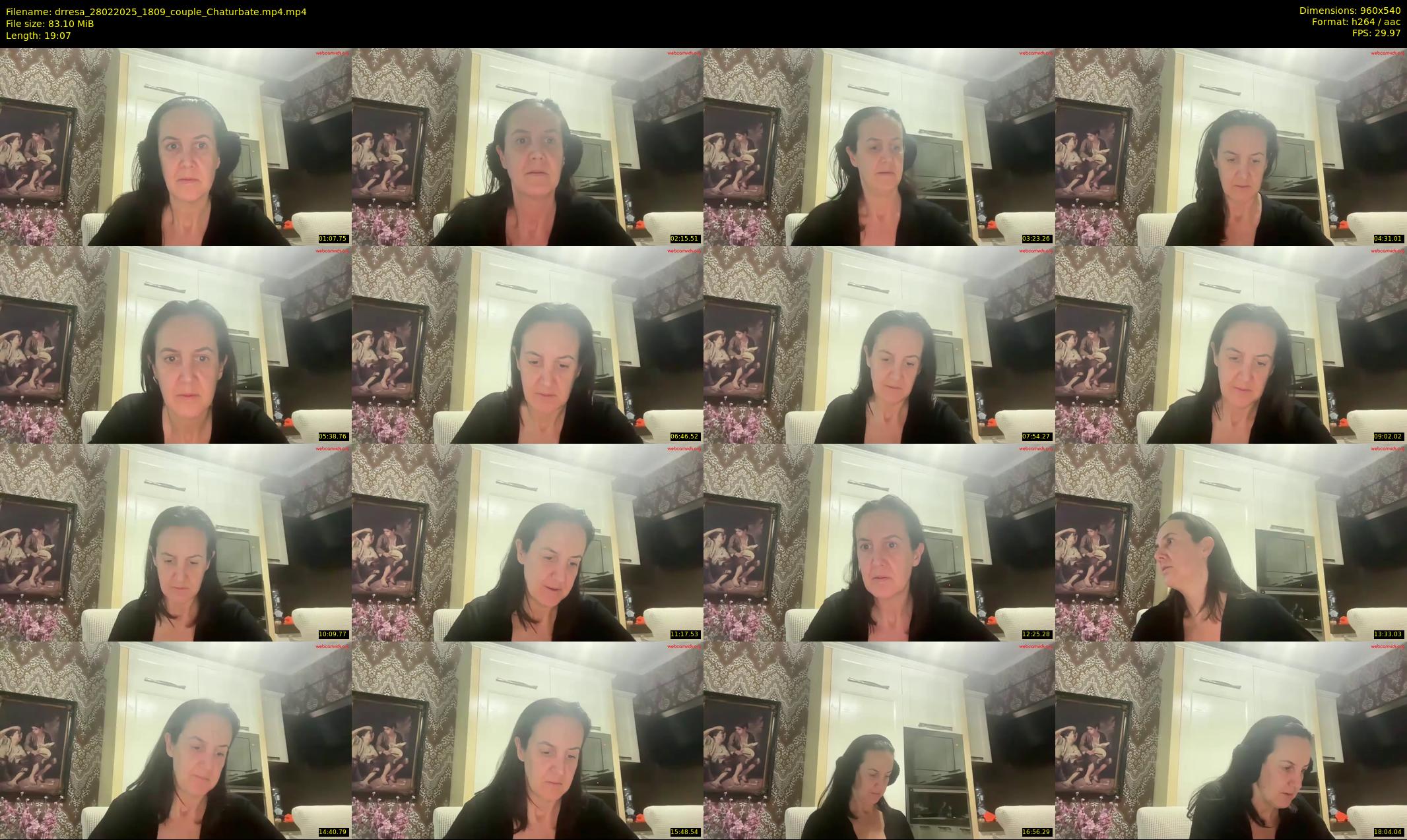 drresa — 20 minute Chaturbate female cam show recording, 480p, Feb 28, 2025