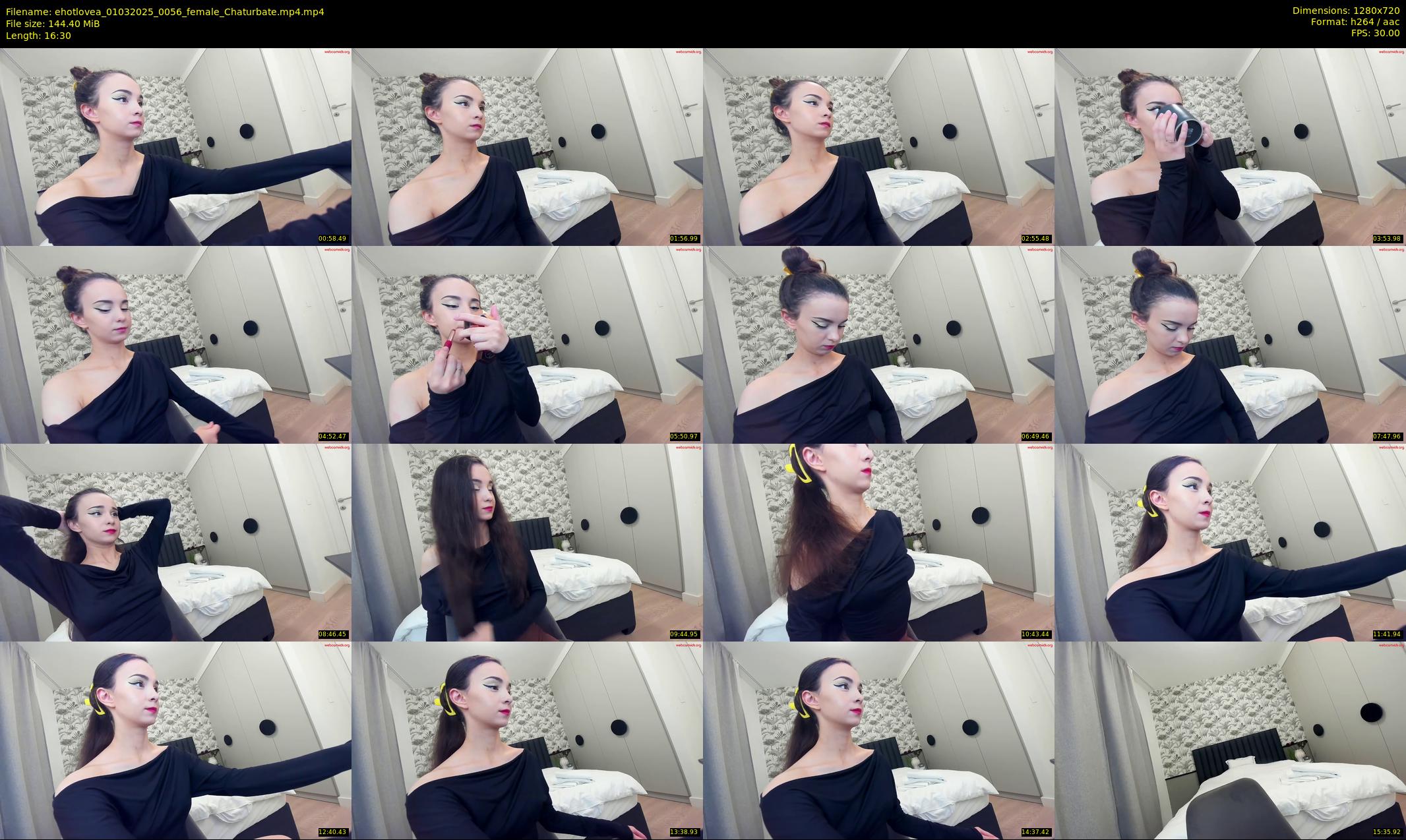 ehotlovea — 17 minute Chaturbate female cam show recording, 720p, Mar 1, 2025