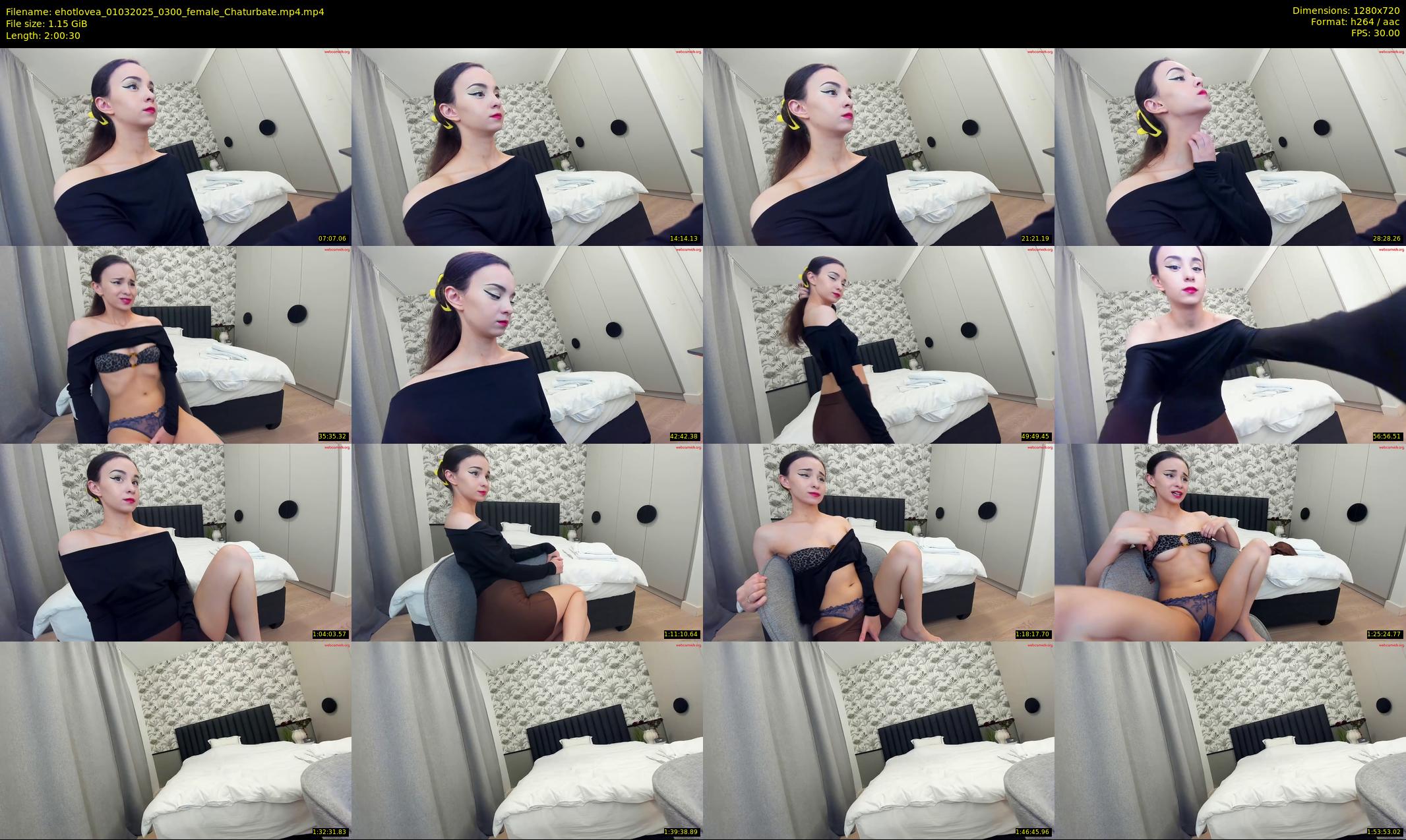 ehotlovea — 121 minute Chaturbate female cam show recording, 720p, Mar 1, 2025