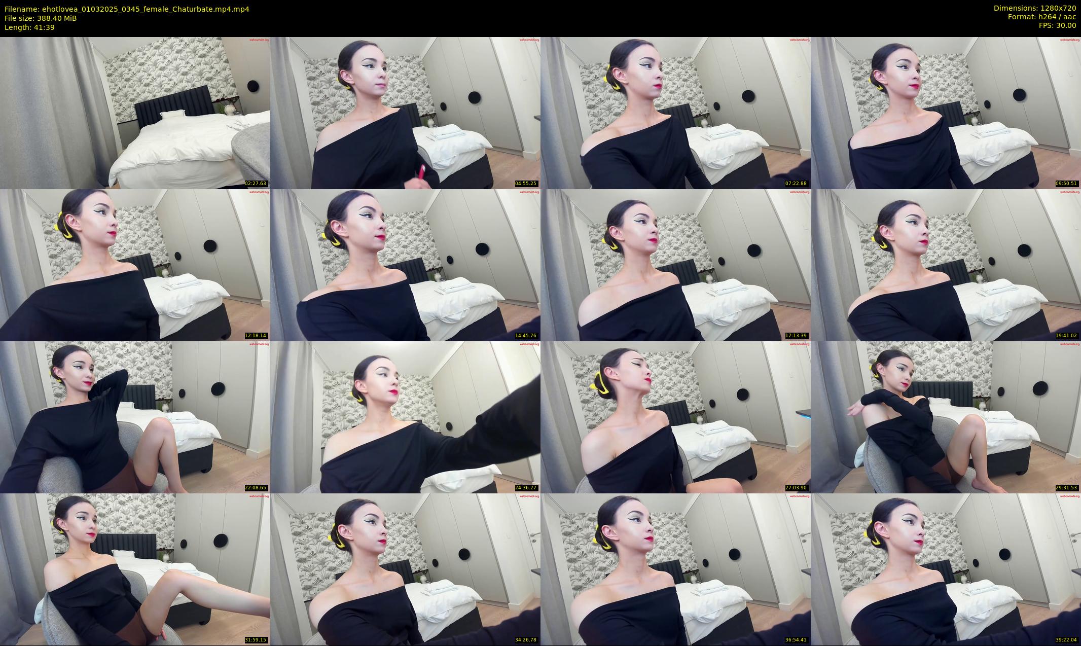 ehotlovea — 42 minute Chaturbate female cam show recording, 720p, Mar 1, 2025