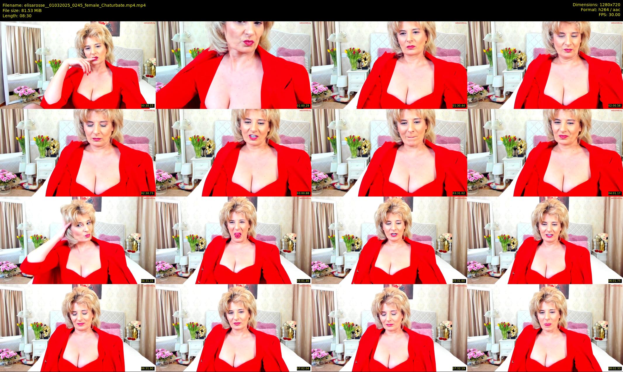 elisarosse_ — 9 minute Chaturbate female cam show recording, 720p, Mar 1, 2025