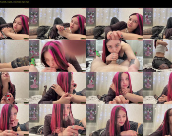 emo_couple666 — 55 minute Chaturbate couple cam show recording, 720p, Feb 28, 2025
