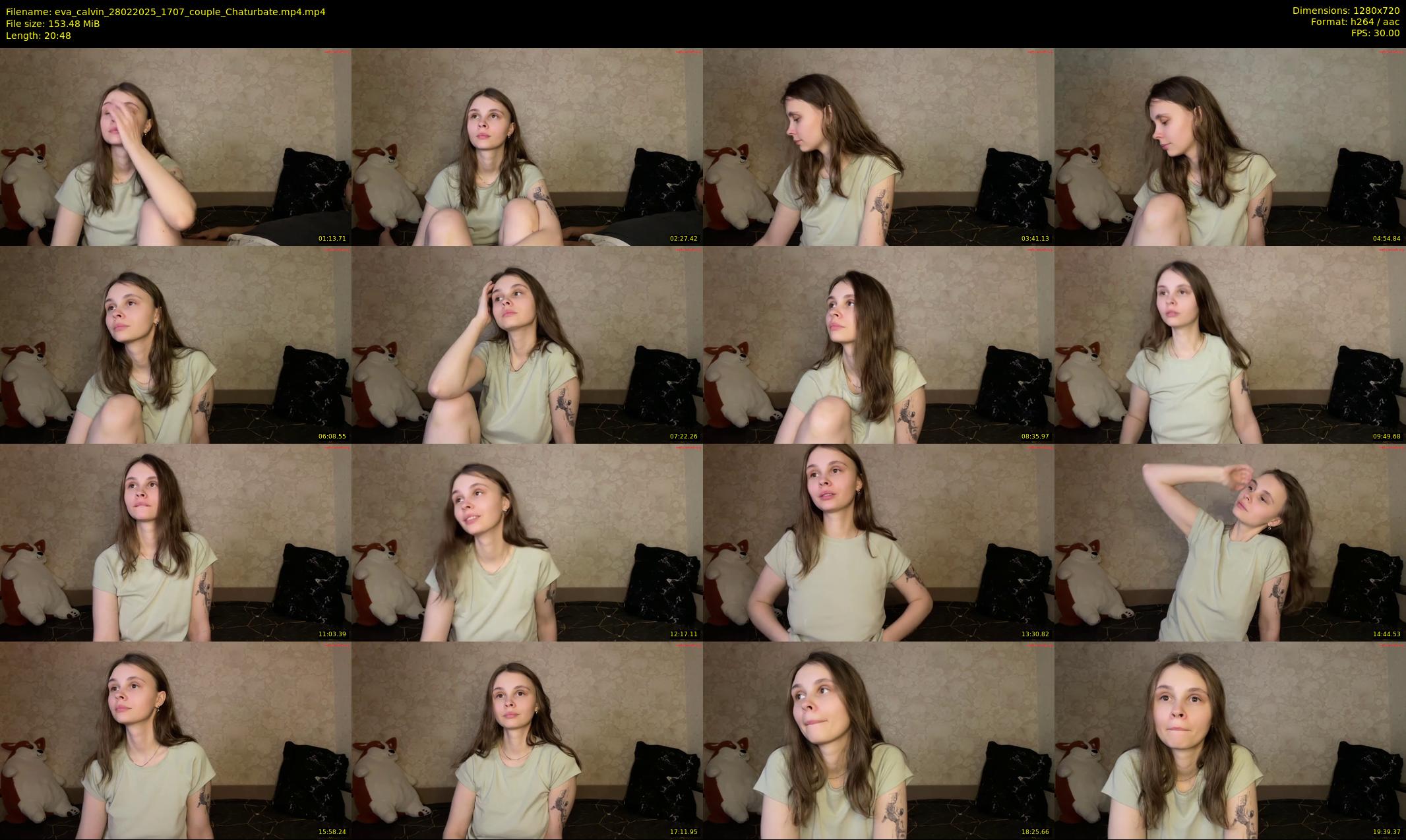 eva_calvin — 21 minute Chaturbate couple cam show recording, 720p, Feb 28, 2025
