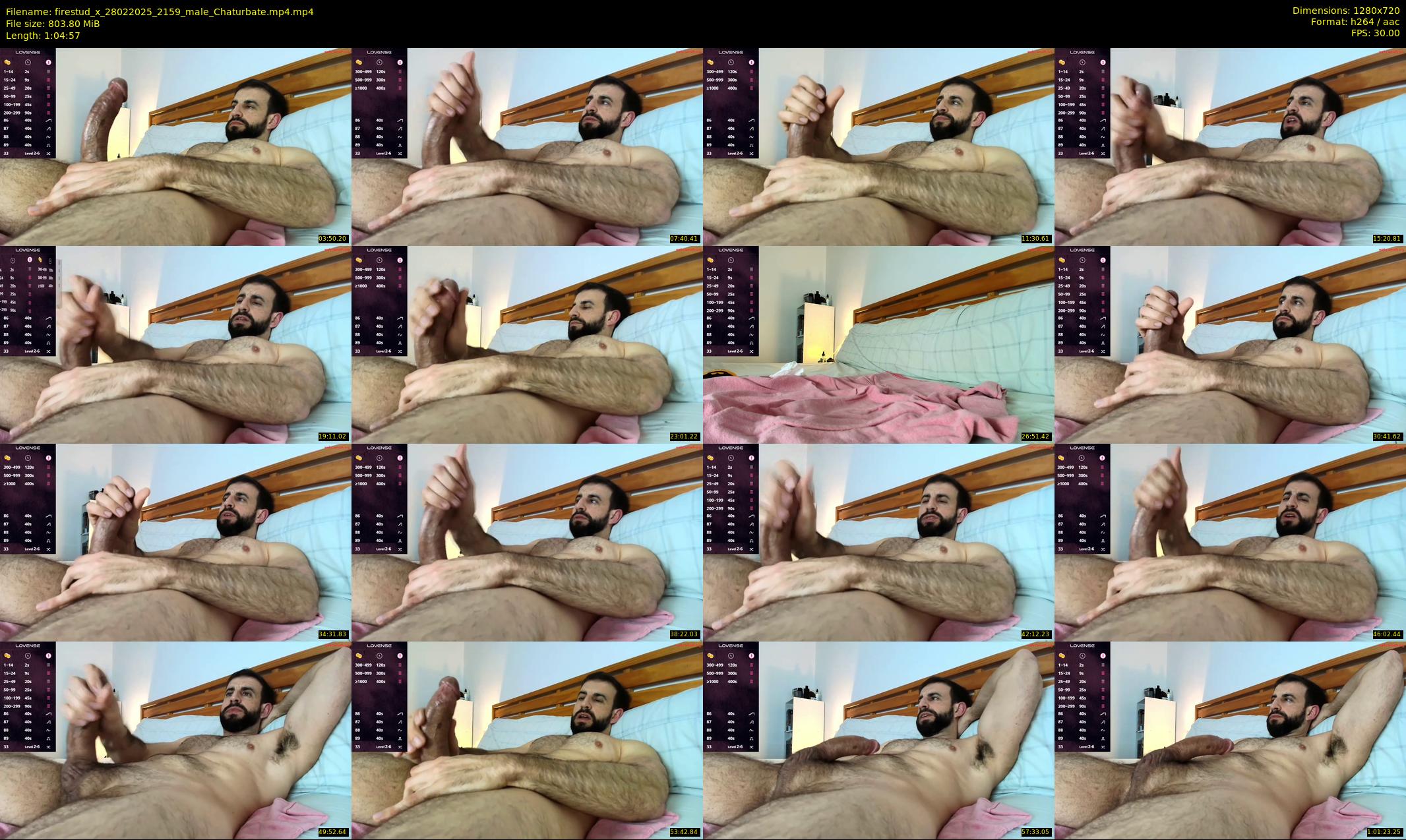 firestud_x — 65 minute Chaturbate male cam show recording, 720p, Feb 28, 2025