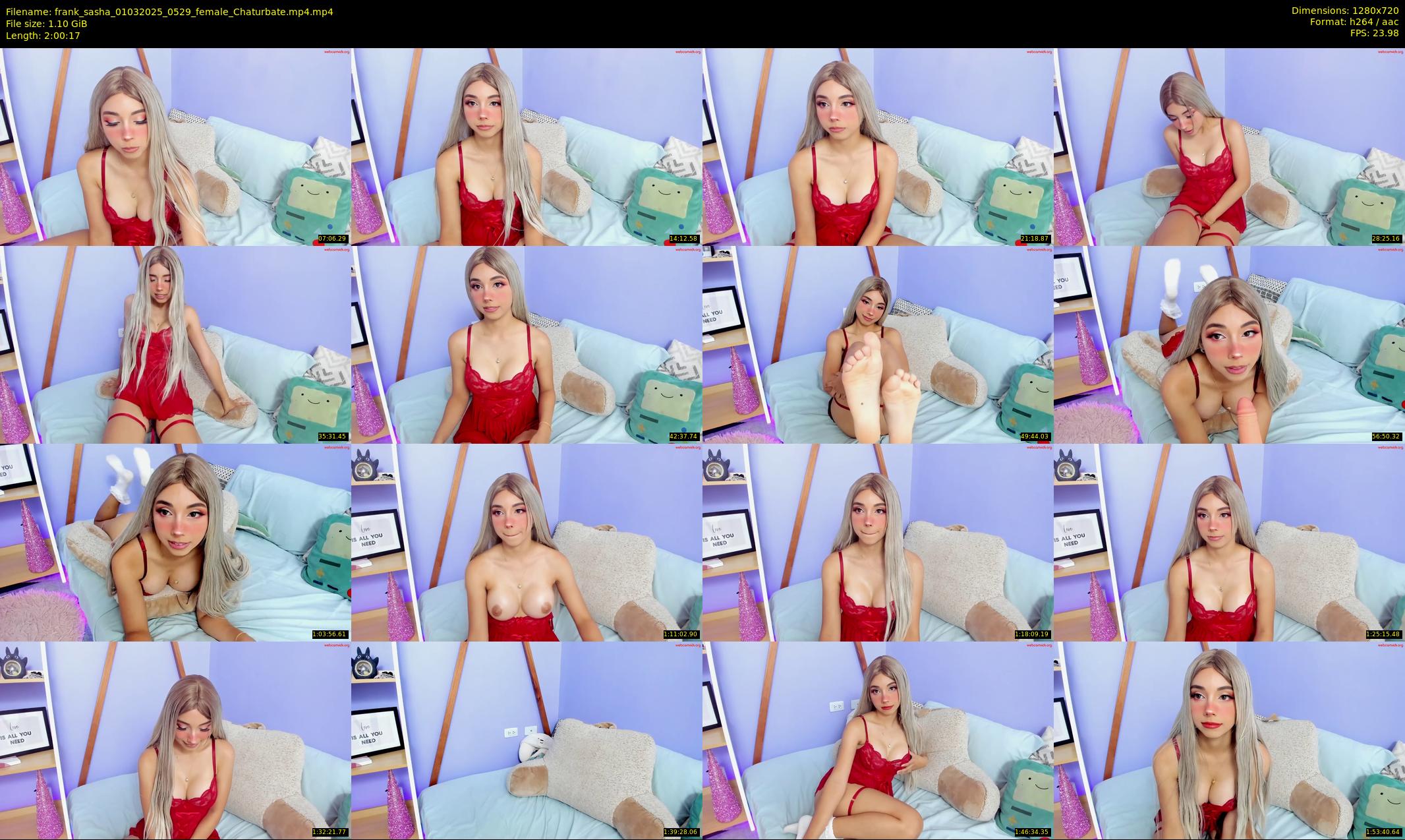 frank_sasha — 121 minute Chaturbate couple cam show recording, 720p, Mar 1, 2025