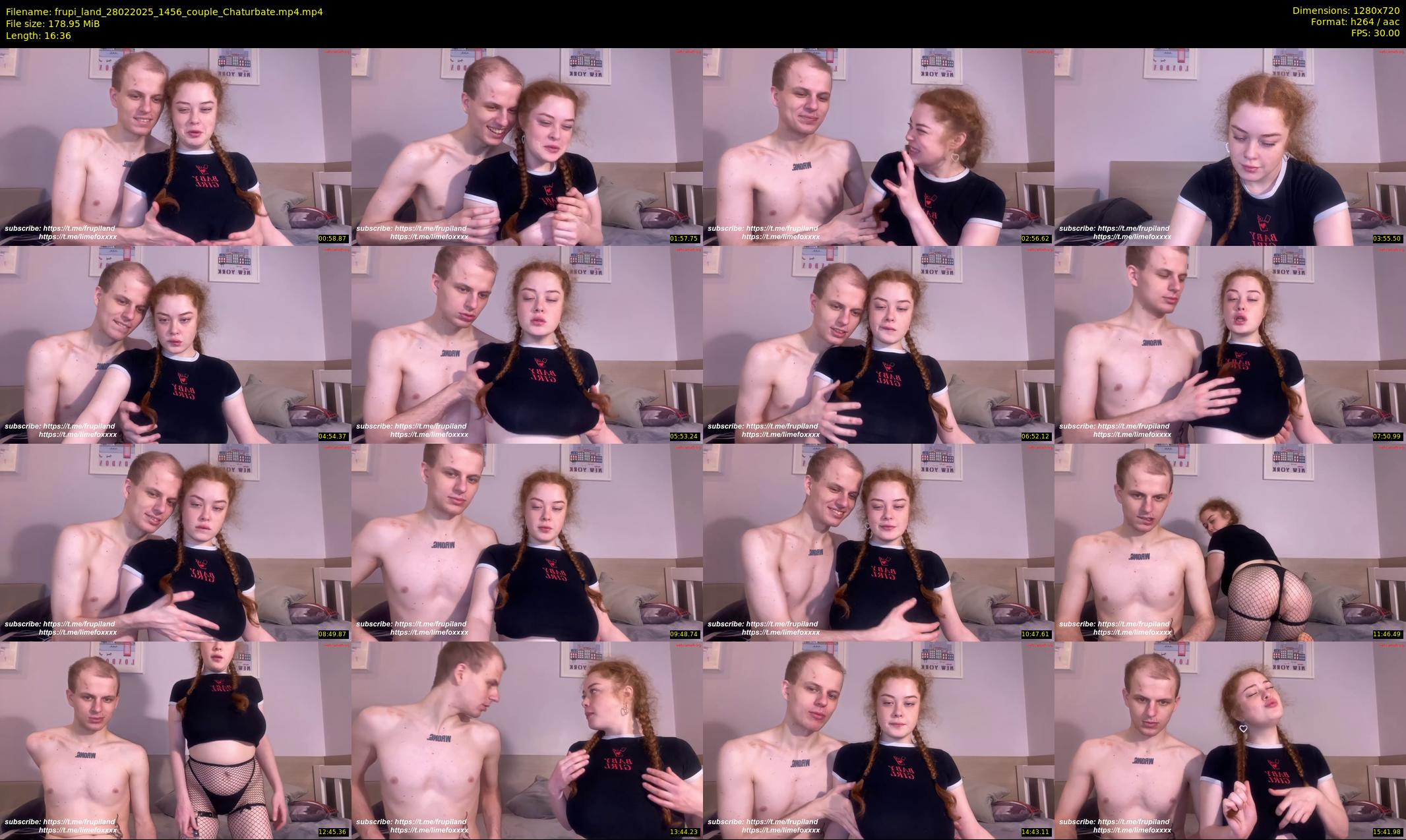 frupi_land — 17 minute Chaturbate couple cam show recording, 720p, Feb 28, 2025