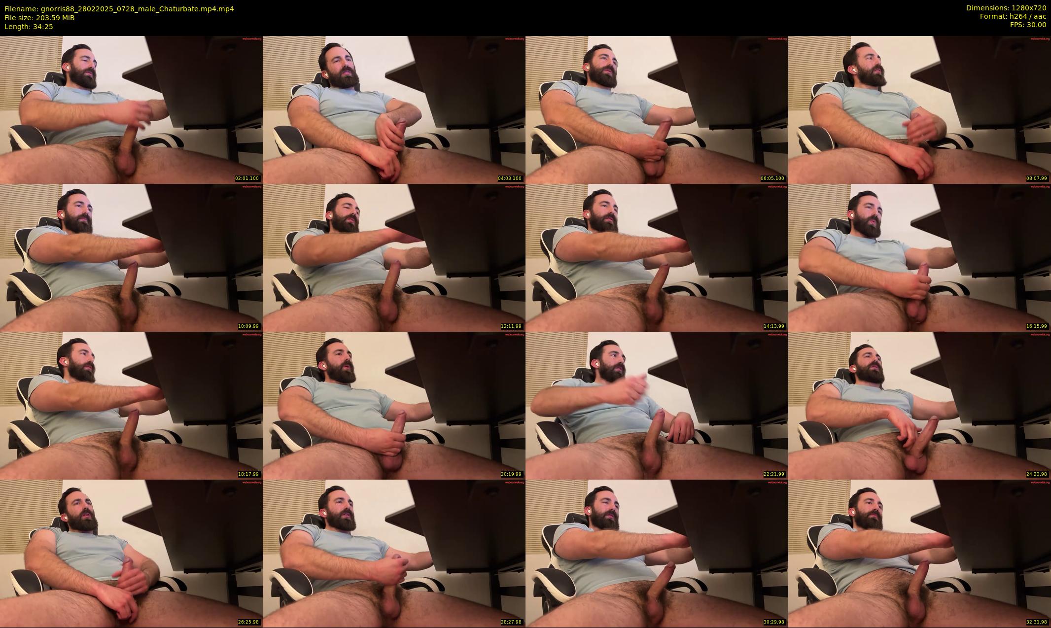 gnorris88 — 35 minute Chaturbate male cam show recording, 720p, Feb 28, 2025