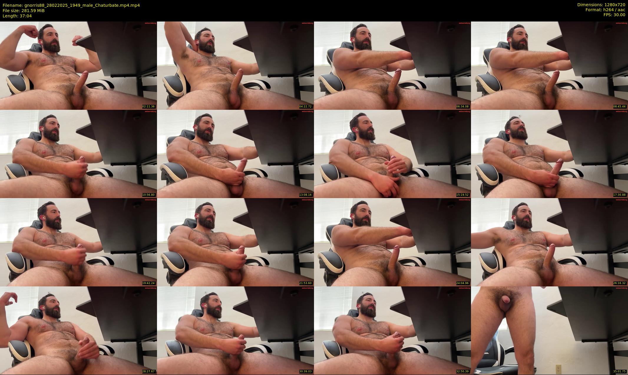 gnorris88 — 38 minute Chaturbate male cam show recording, 720p, Feb 28, 2025