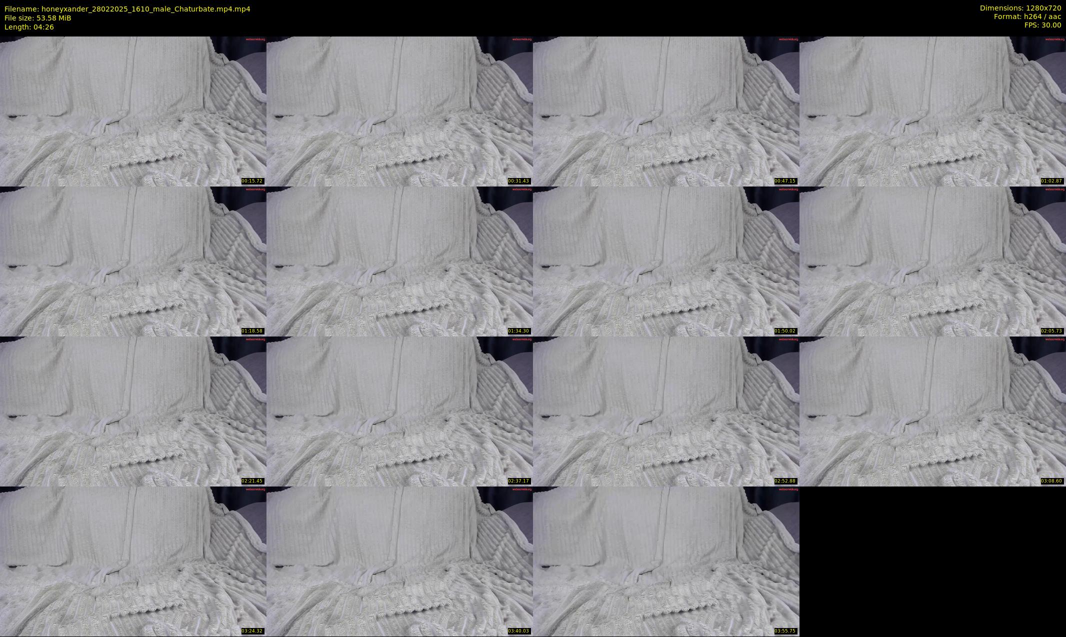 honeyxander — 5 minute Chaturbate male cam show recording, 720p, Feb 28, 2025