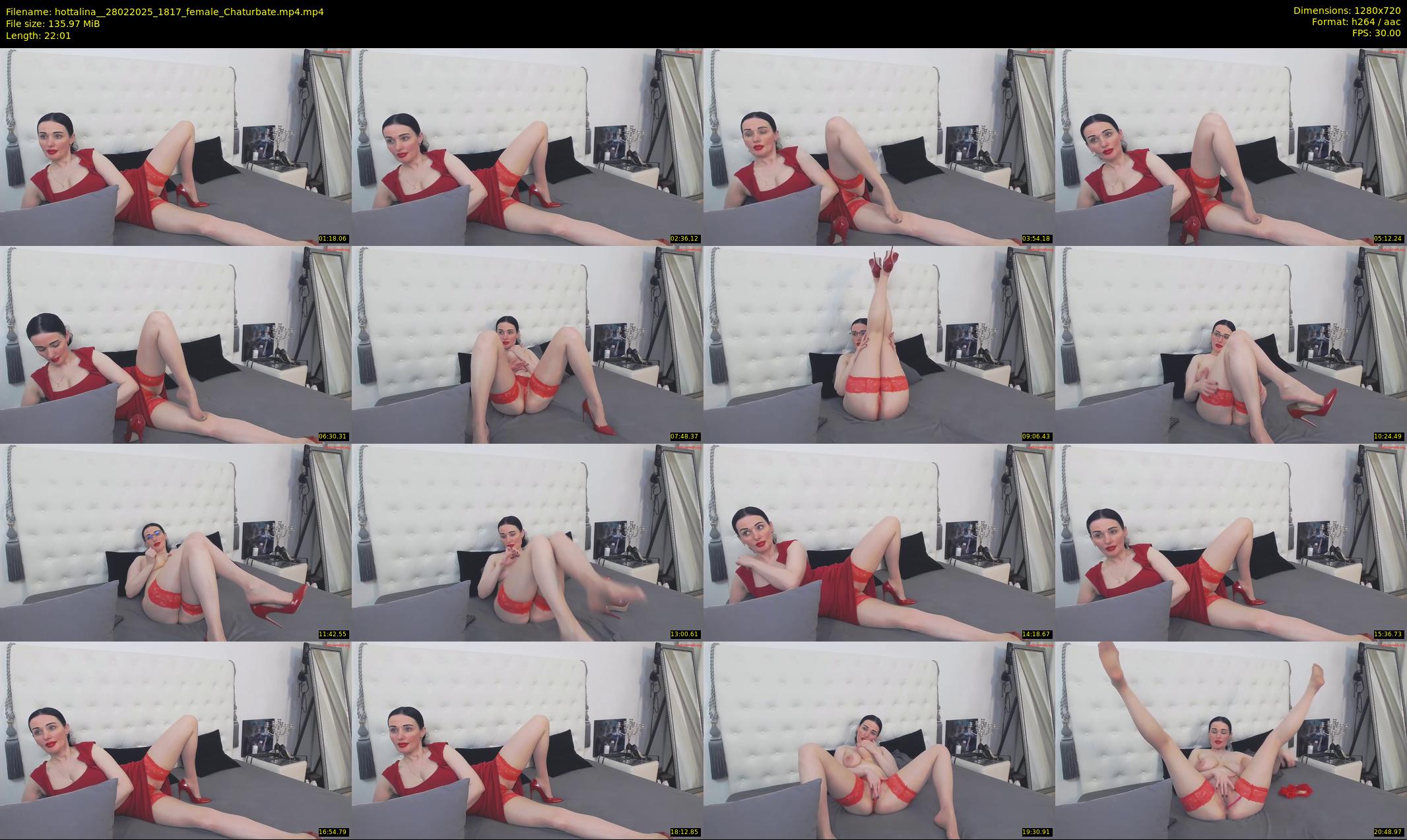 hottalina_ — 23 minute Chaturbate female cam show recording, 720p, Feb 28, 2025