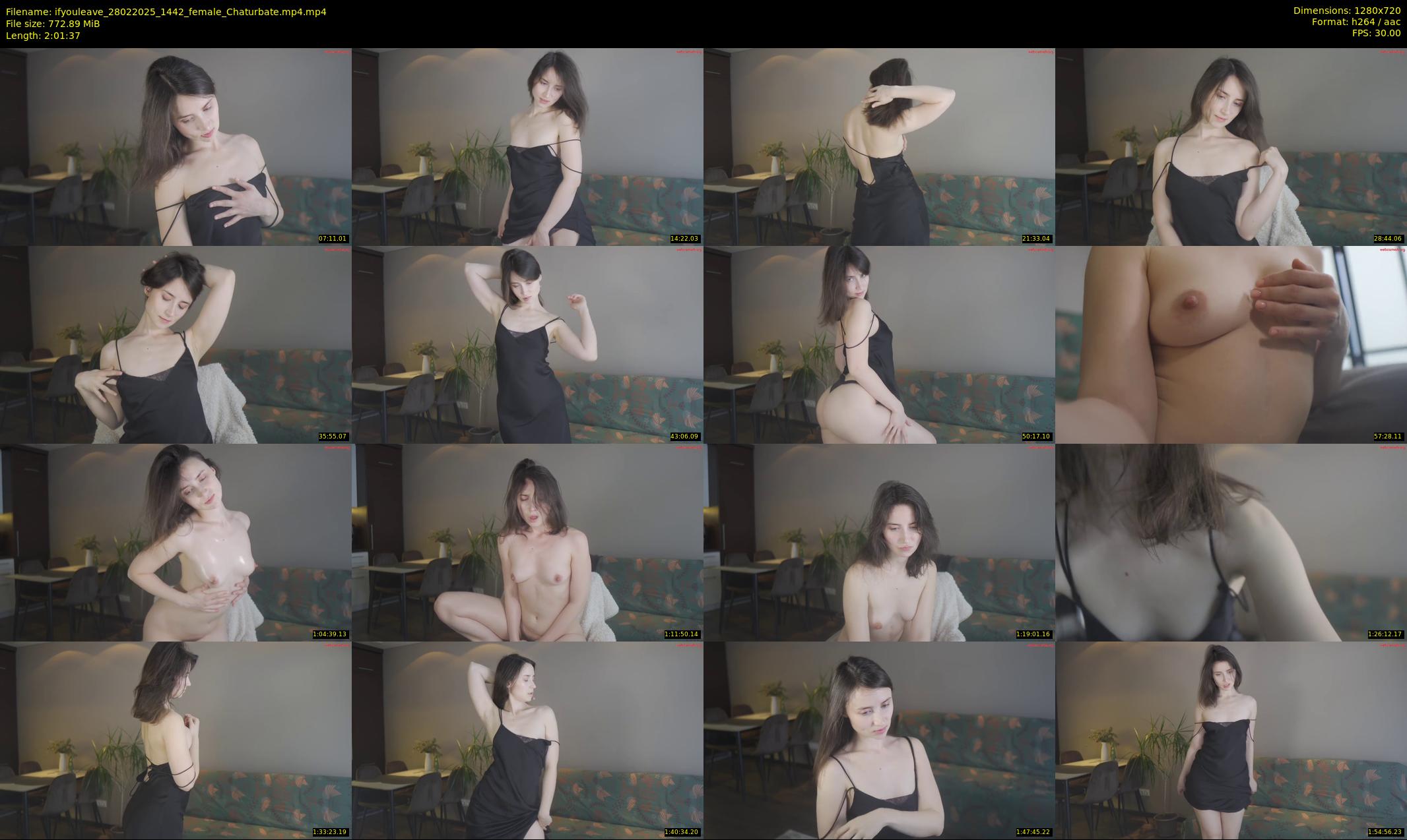 ifyouleave — 122 minute Chaturbate female cam show recording, 720p, Feb 28, 2025