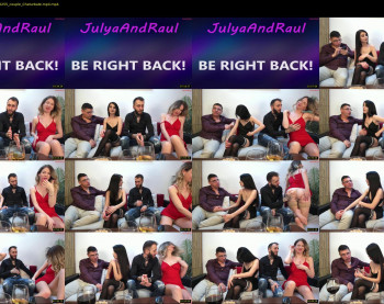 julyaandraul — 62 minute Chaturbate couple cam show recording, 720p, Mar 1, 2025