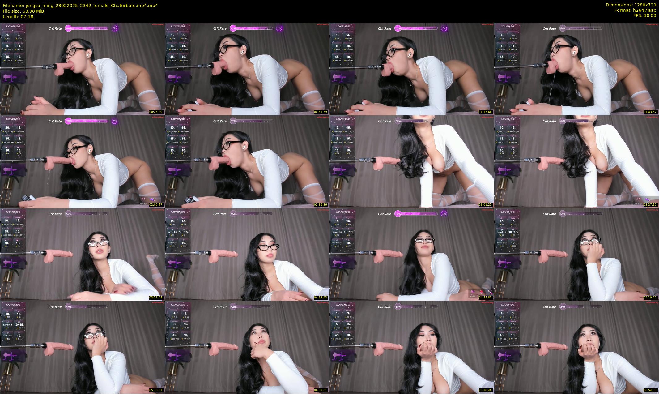 jungso_ming — 8 minute Chaturbate female cam show recording, 720p, Feb 28, 2025