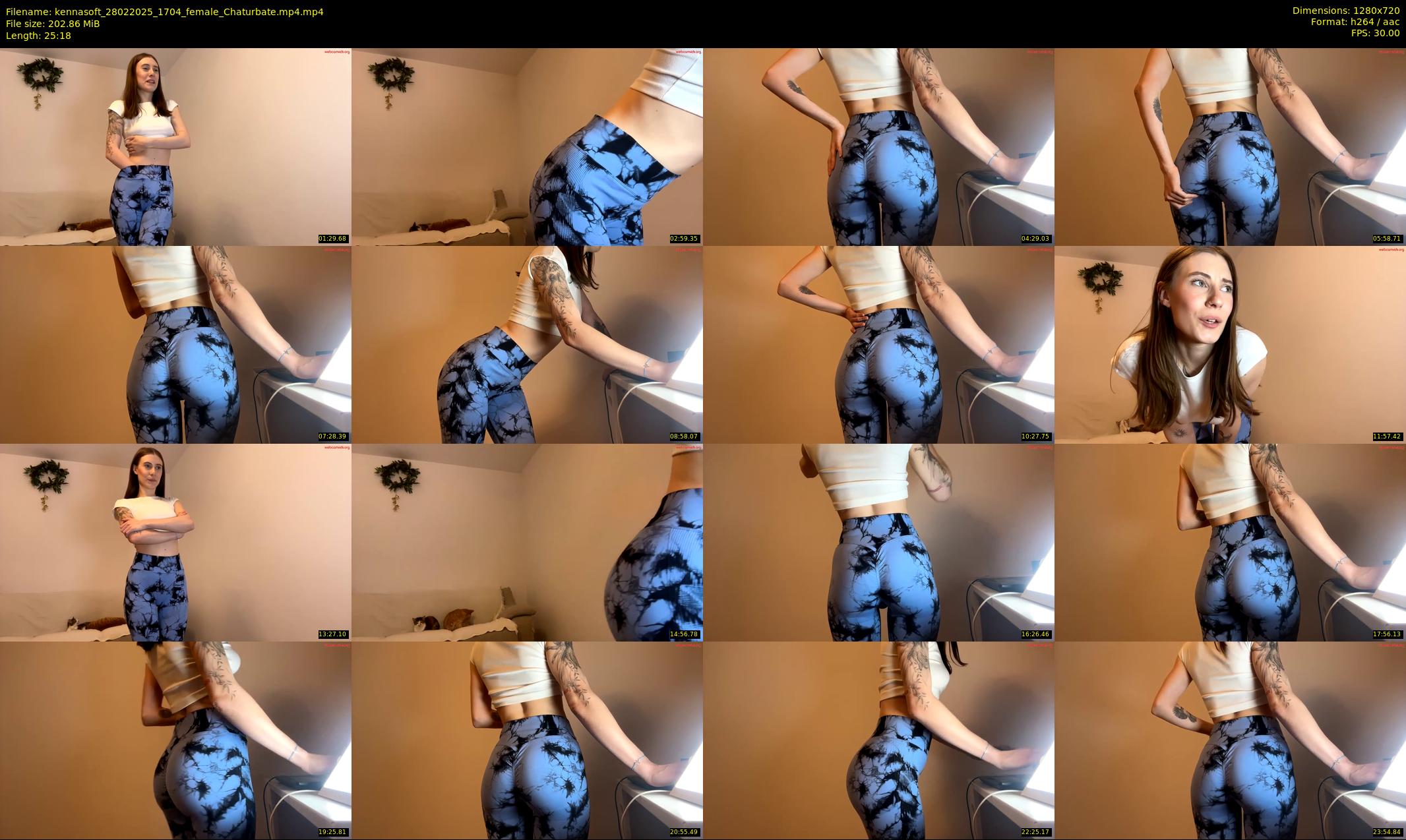 kennasoft — 26 minute Chaturbate female cam show recording, 720p, Feb 28, 2025