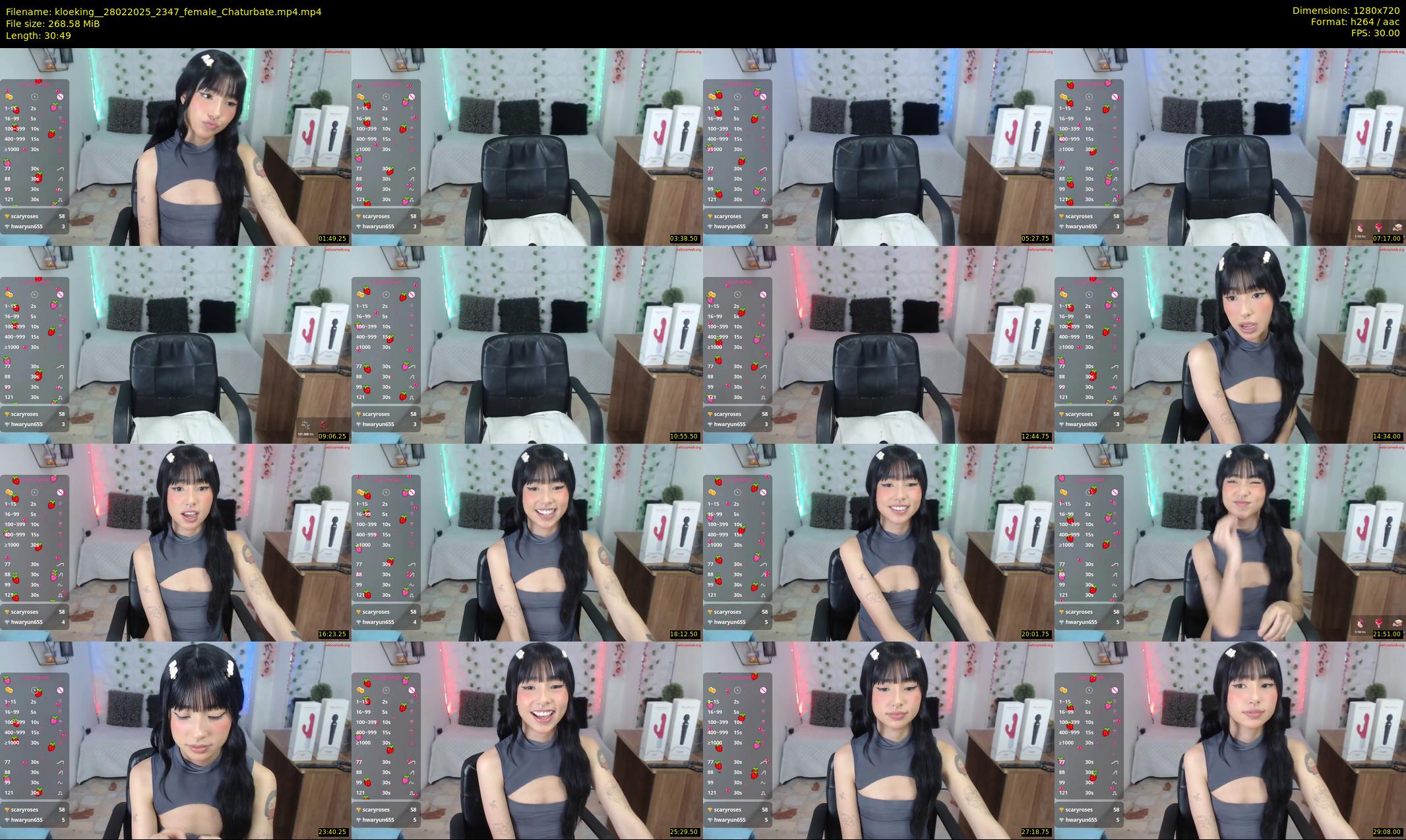 kloeking_ — 31 minute Chaturbate female cam show recording, 720p, Feb 28, 2025