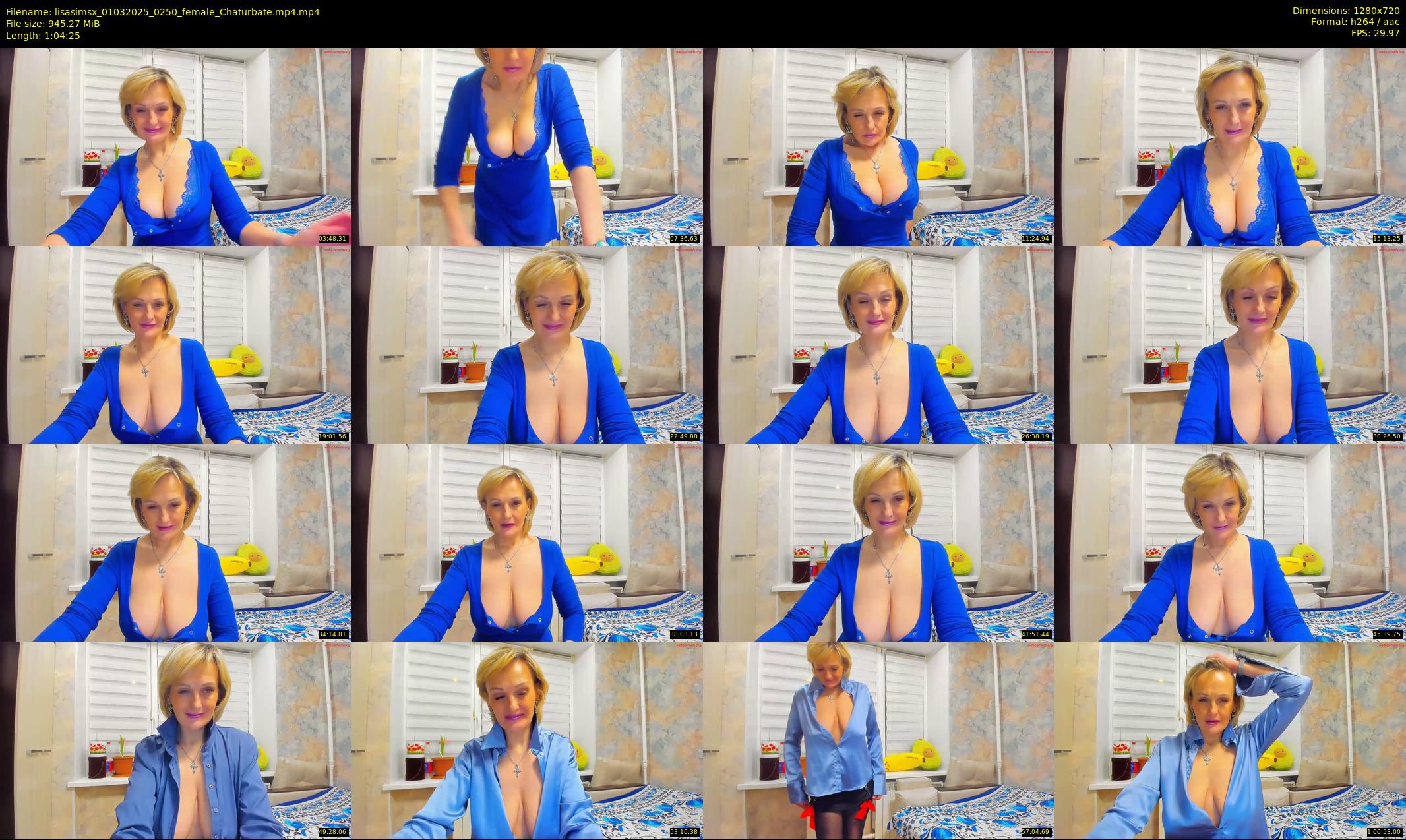 lisasimsx — 65 minute Chaturbate female cam show recording, 720p, Mar 1, 2025