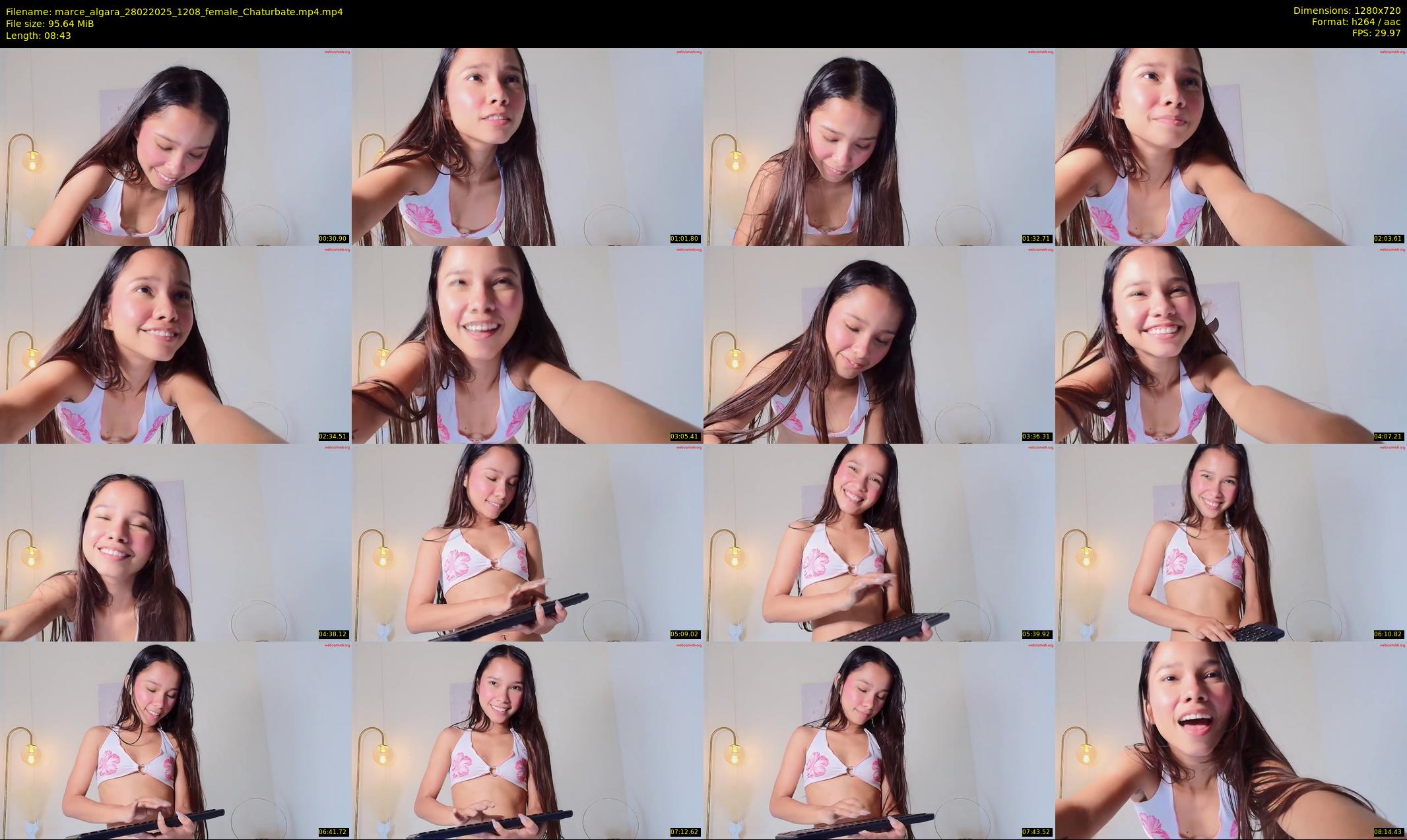 marce_algara — 9 minute Chaturbate female cam show recording, 720p, Feb 28, 2025
