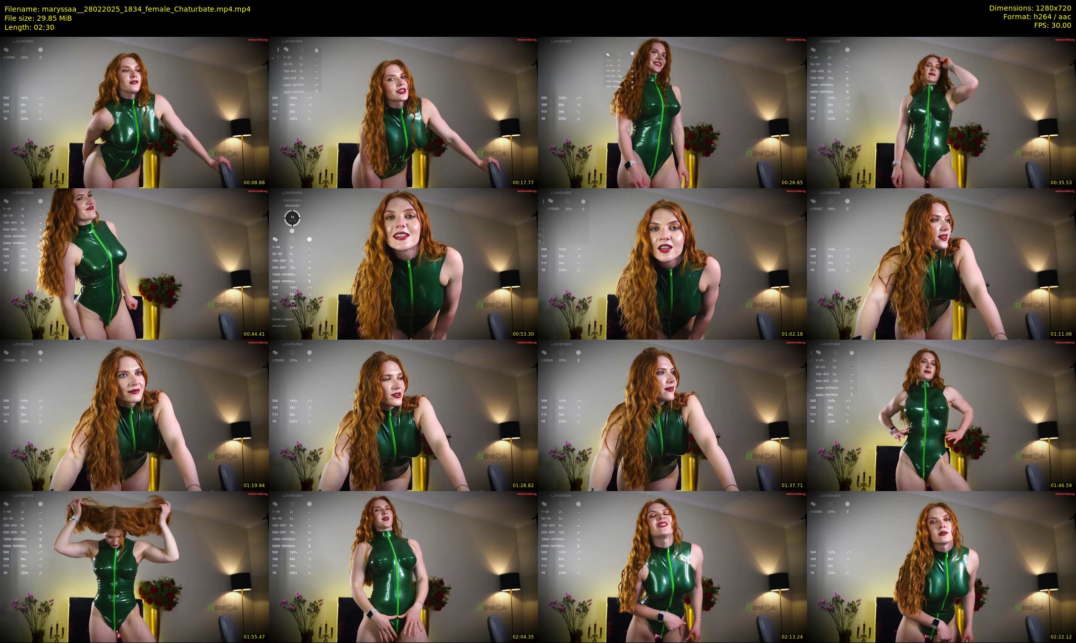maryssaa_ — 3 minute Chaturbate female cam show recording, 720p, Feb 28, 2025