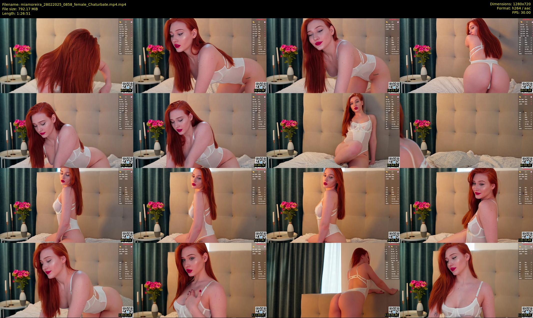 miamoreira — 87 minute Chaturbate female cam show recording, 720p, Feb 28, 2025