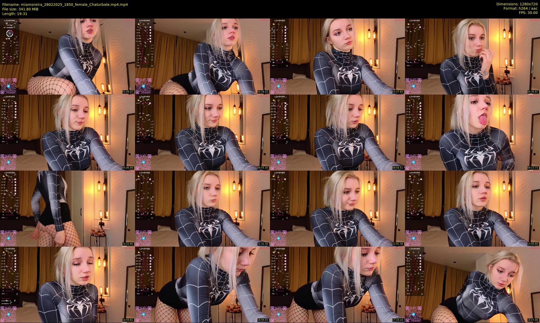 miamoreira — 20 minute Chaturbate female cam show recording, 720p, Feb 28, 2025