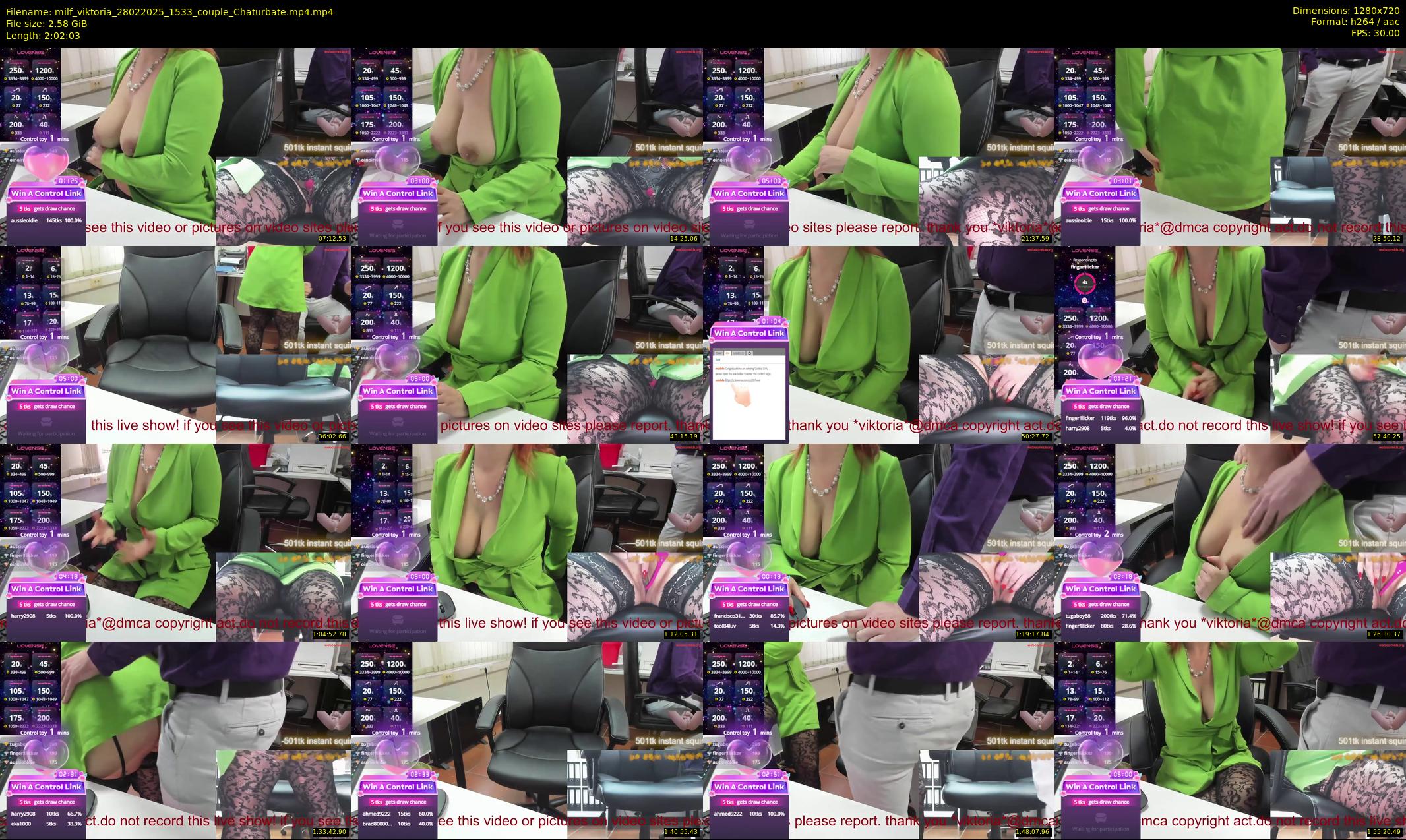 milf_viktoria — 123 minute Chaturbate female cam show recording, 720p, Feb 28, 2025