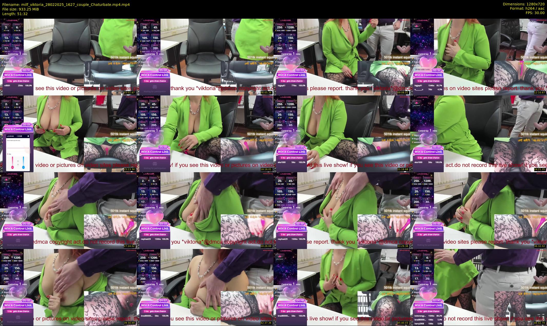 milf_viktoria — 52 minute Chaturbate female cam show recording, 720p, Feb 28, 2025